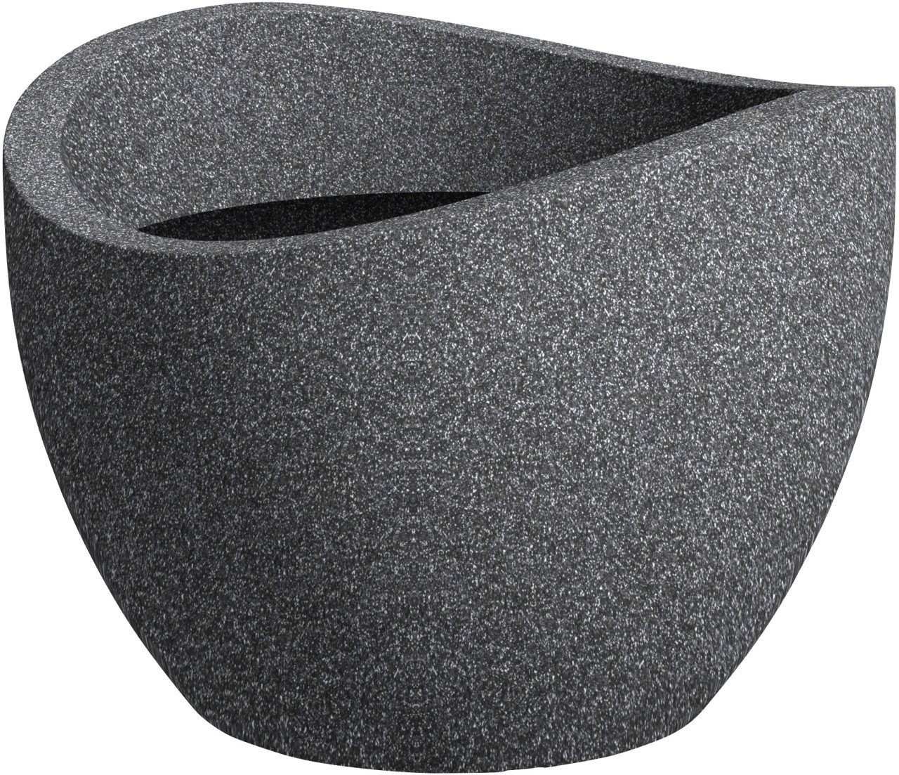 Scheurich Pflanzkübel Scheurich Übertopf Wave Globe Serie 250 schwarz