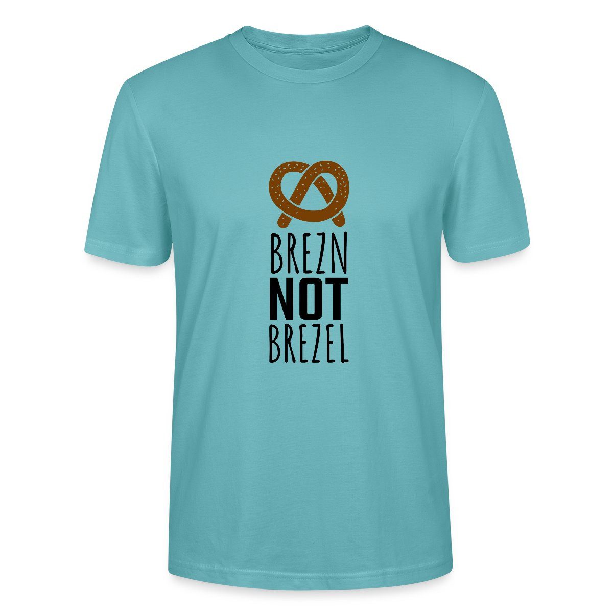 T-Shirt Brezel Volksfest Oktoberfest Bayern Wiesn Unisex Bio T-Shirt