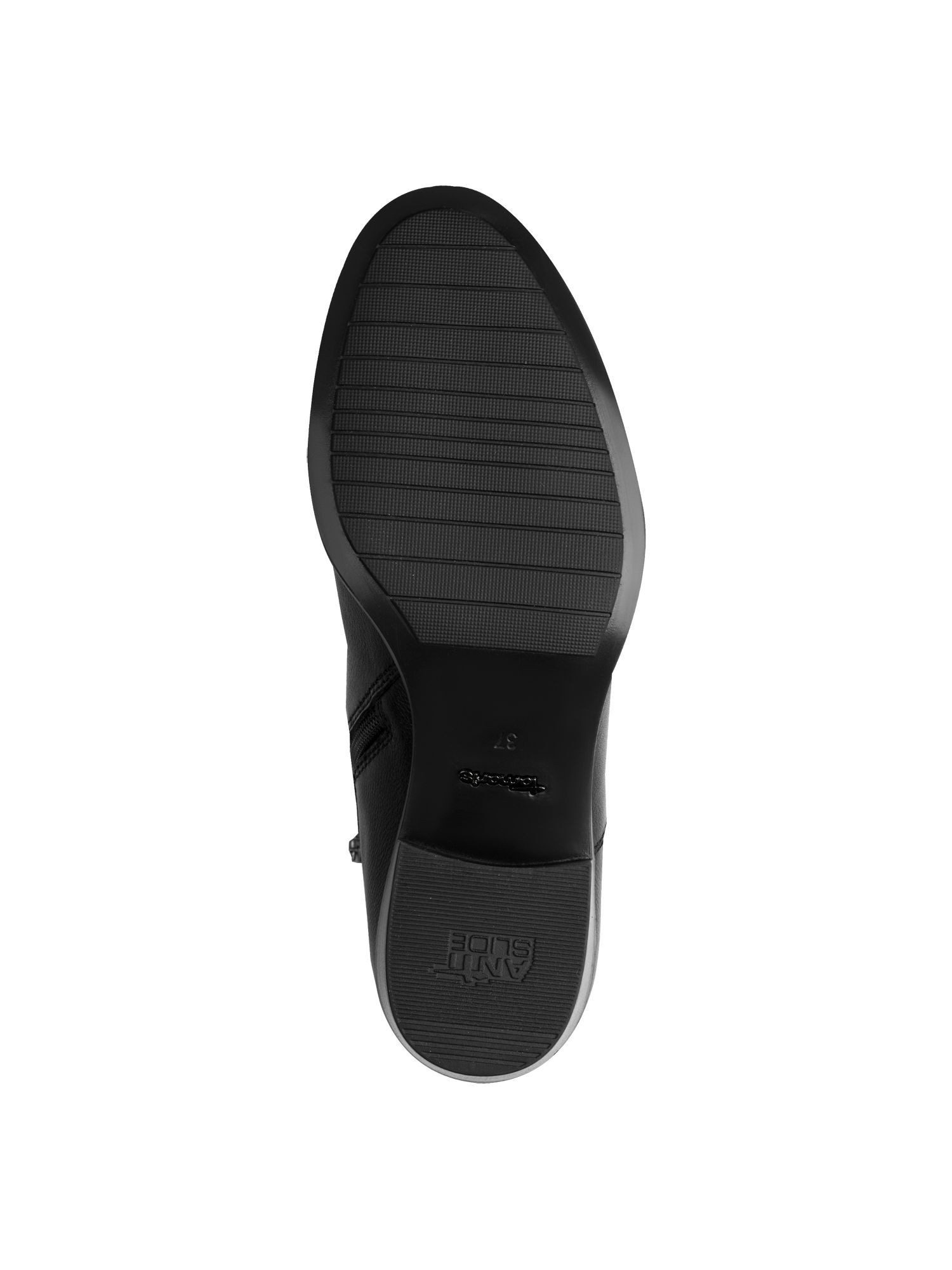 Tamaris ANTIslide, COMFORT-Lining aus Leder Blockabsatz Stiefelette ANTIslide