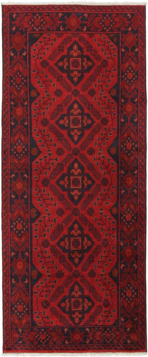 Orientteppich Khal Mohammadi 79x194 Handgeknüpfter Orientteppich Läufer, Nain Trading, rechteckig, Höhe: 6 mm