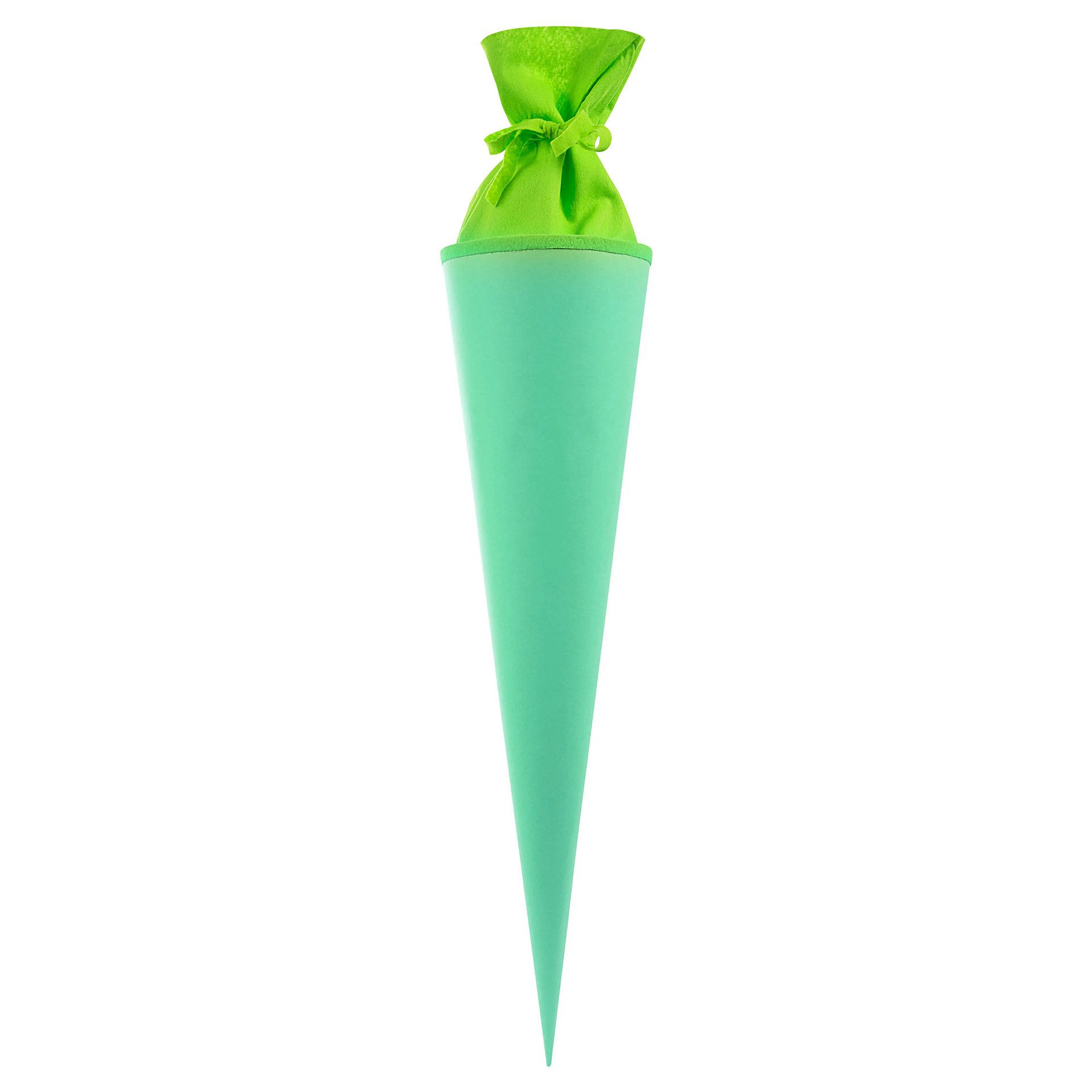 Goldbuch Schultüte Goldbuch Bastelschultüte mint, Filzverschluss - 70cm, Verschluss Filz