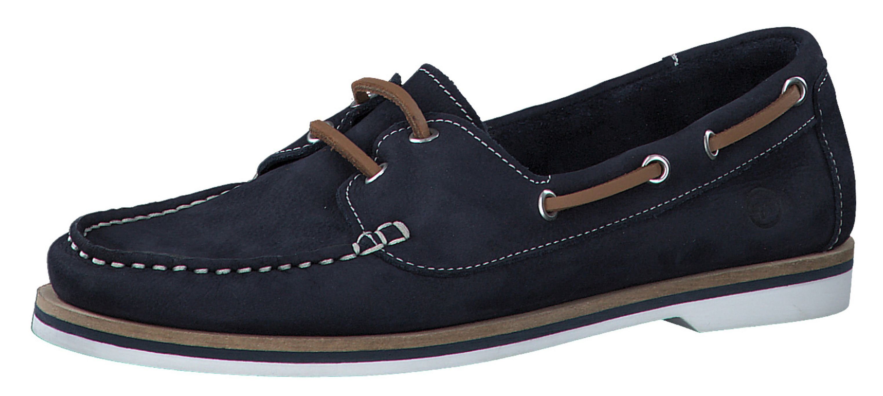 1-23616-42 805 Navy Mokassin
