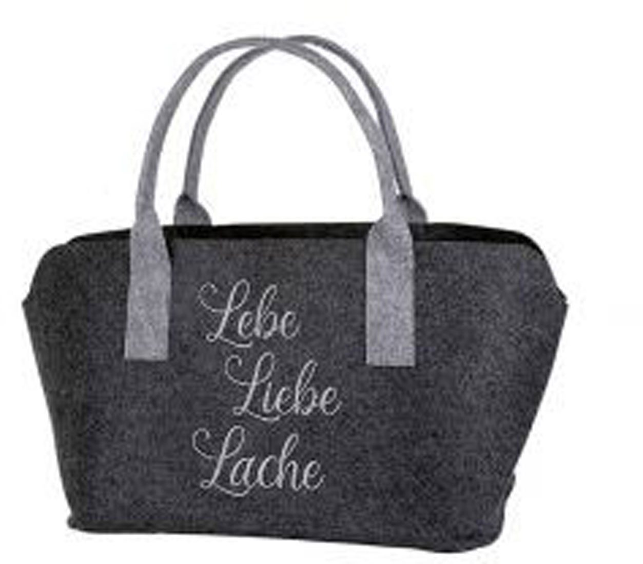 GILDE Einkaufsshopper Lebe Liebe Lache günstig online kaufen