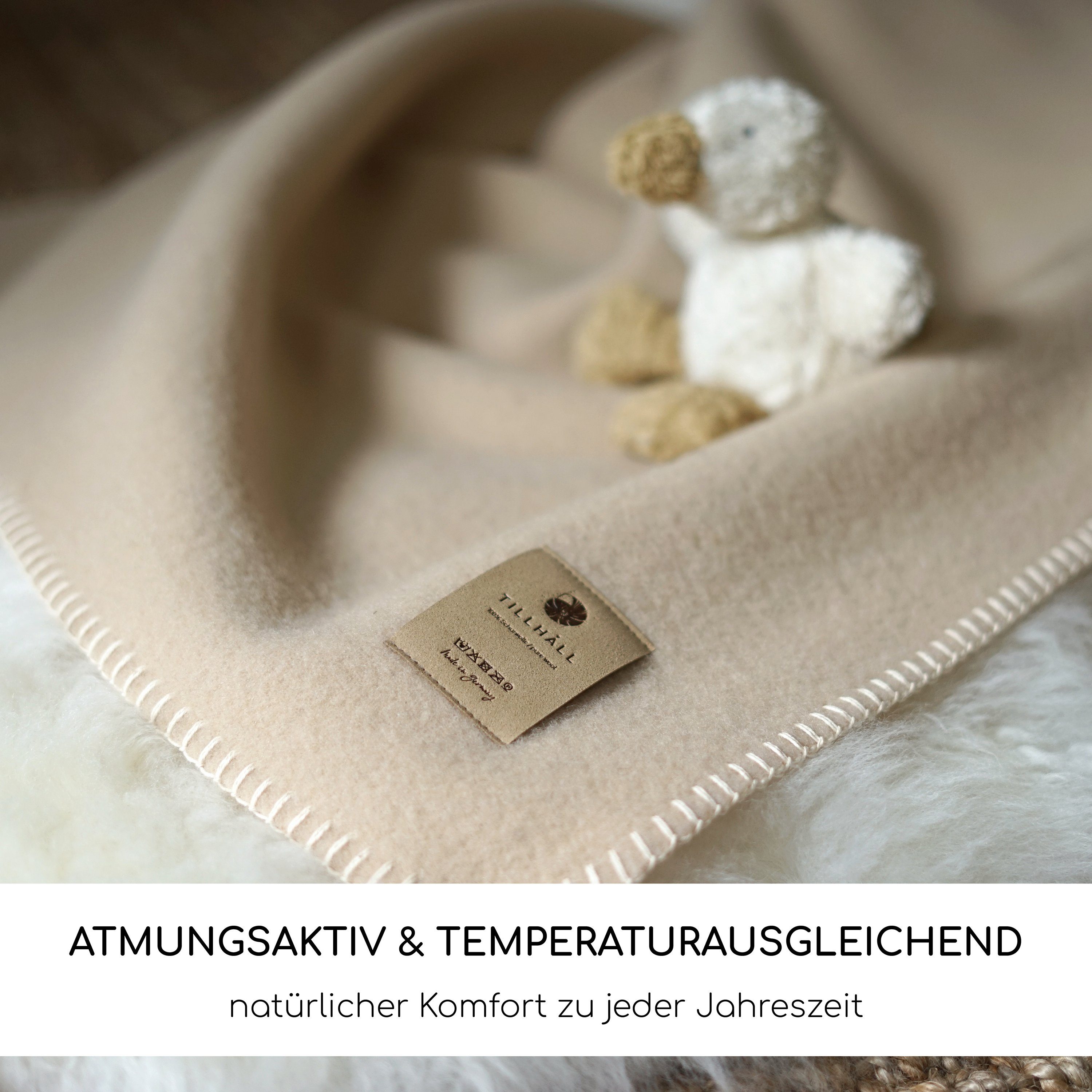 Babydecke TILLHÅLL Baby Wolldecke, Bio-Wolldecke für günstig online kaufen