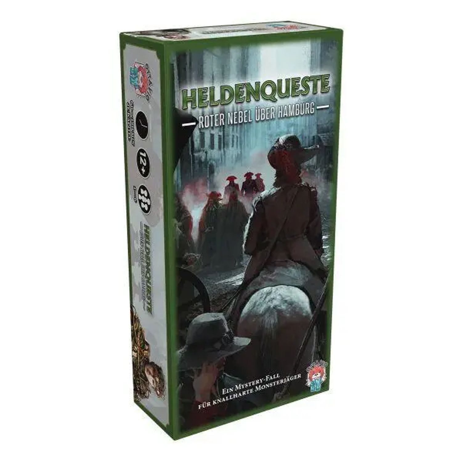 Asmodee Spiel Heldenqueste: Roter Nebel über Hamburg