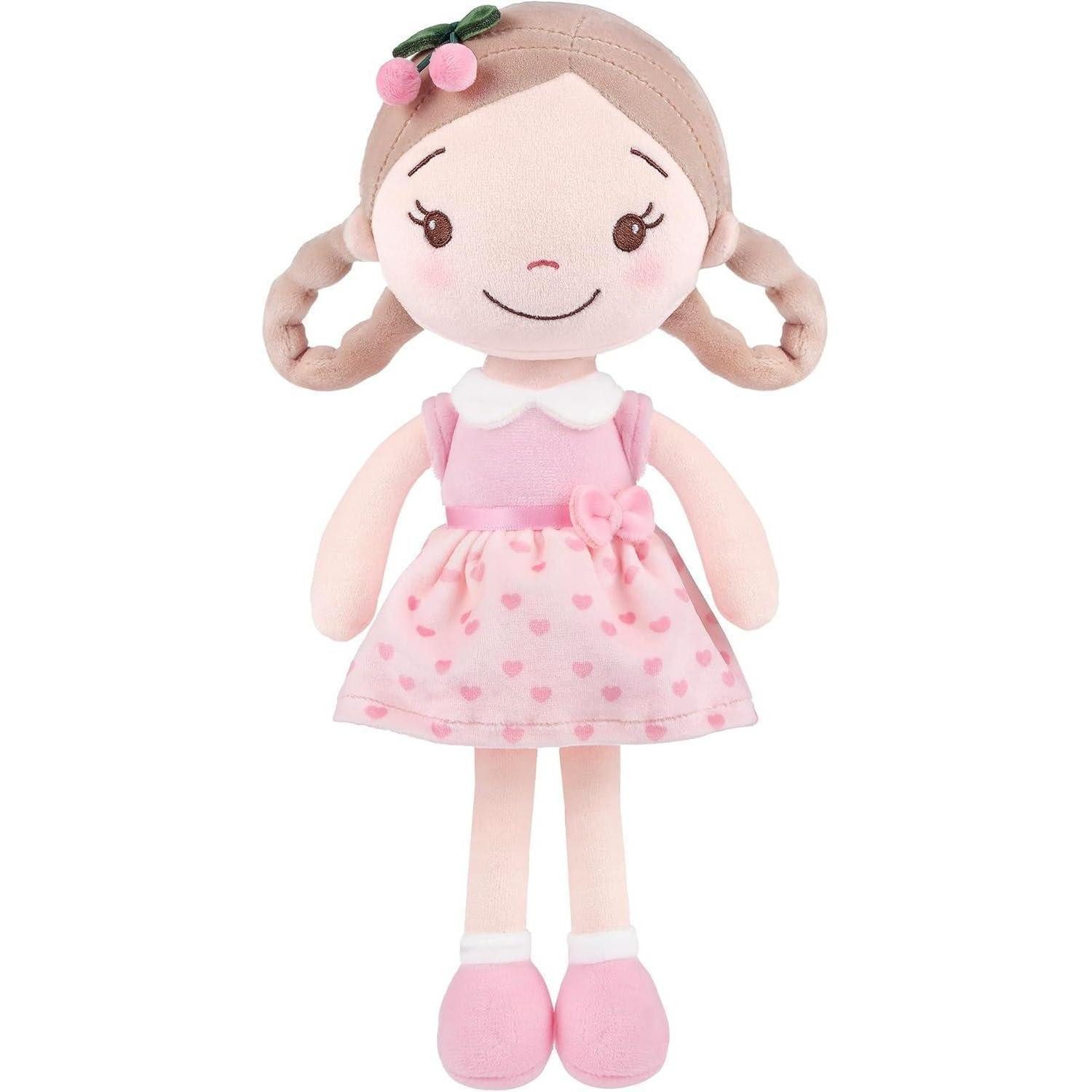 LuxusKollektion Babypuppe Babypuppe Plüsch 12 Zoll Puppengeschenk Mädchen 30 cm Kirschmädchen
