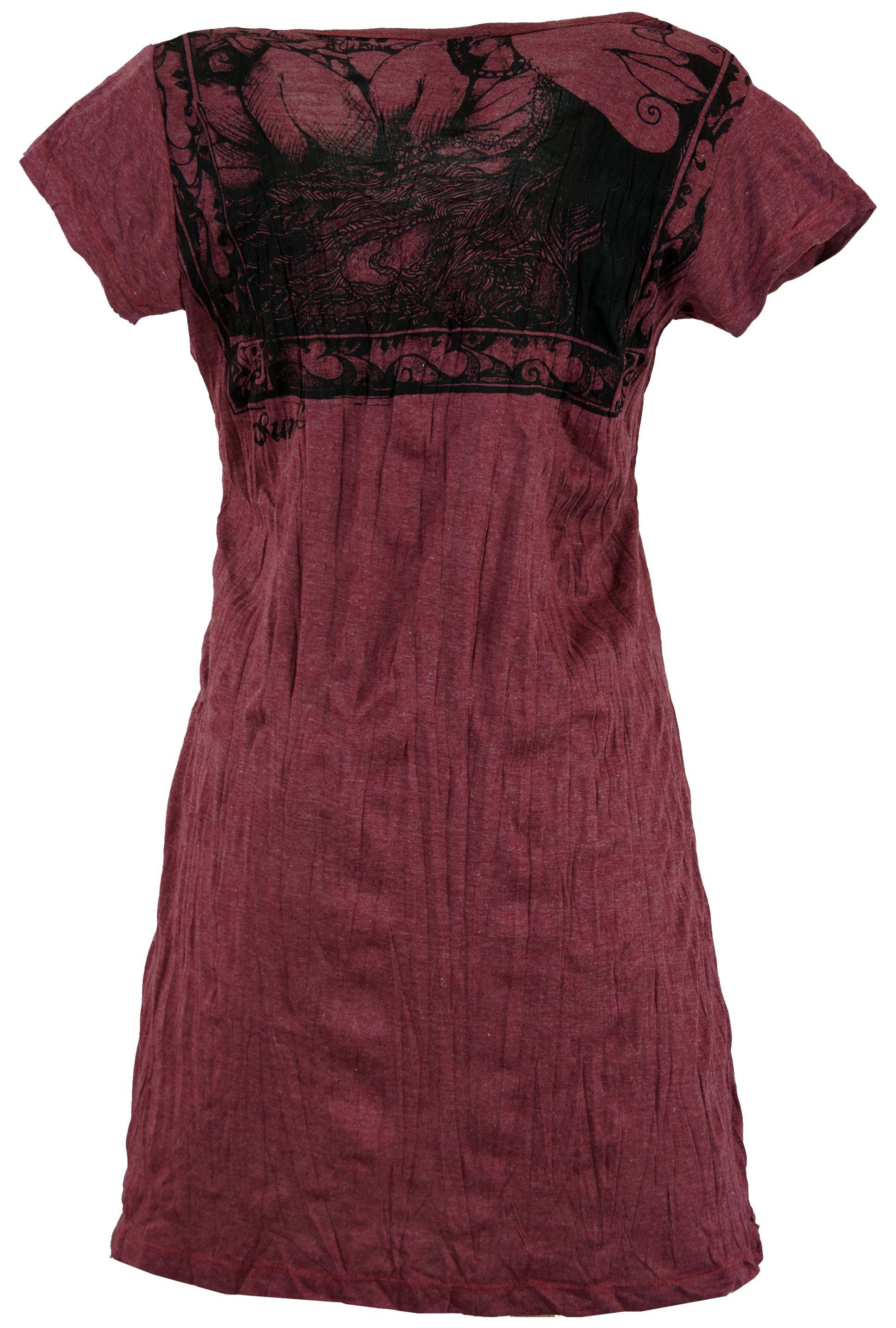 Guru-Shop T-Shirt Sure Long Shirt, Minikleid günstig online kaufen