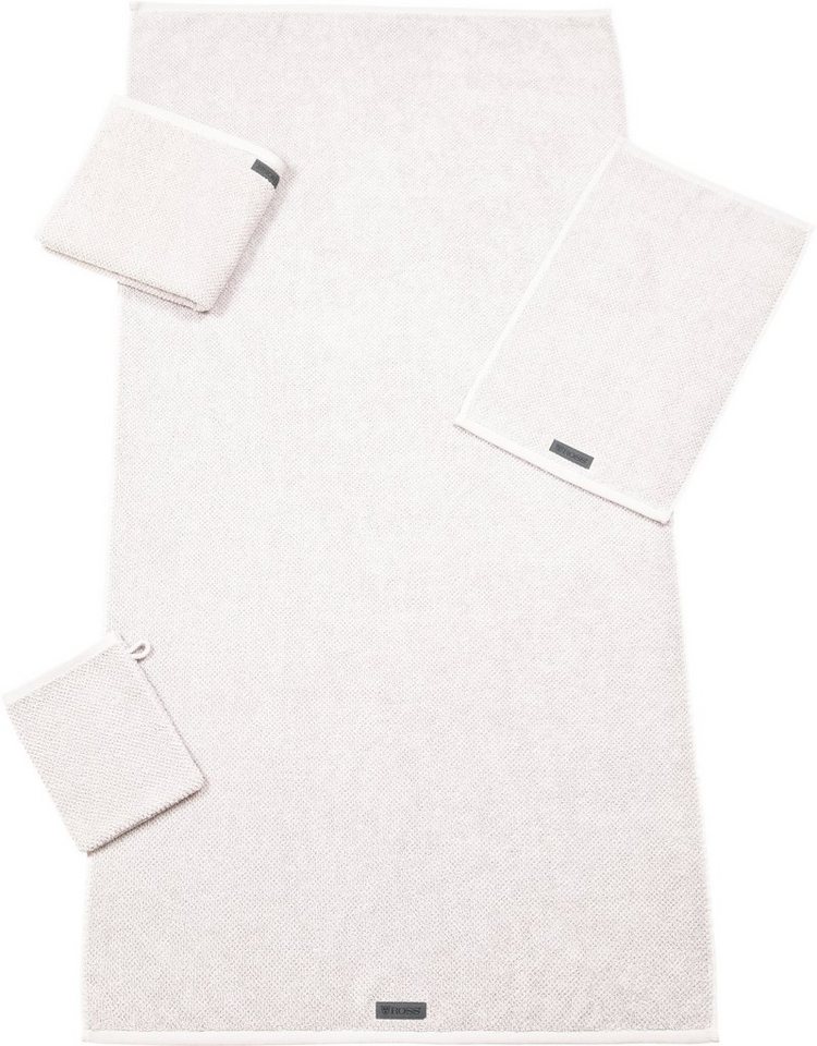 ROSS Handtuch ROSS Serie SELECTION Handtuch Duschtuch Waschhandschuh  Gästetuch 4007-00, GOTS Verifiziert, weiß, Frottee (1-St), rechteckig