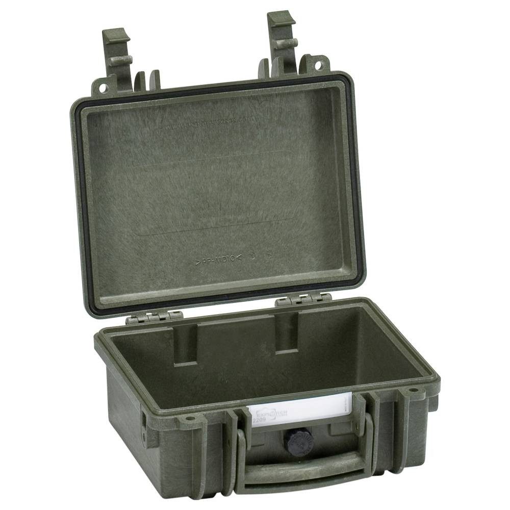 Explorer Cases Wanderrucksack Spezialkoffer 22x16x10 cm Mod. 2209 mit Würfelschaum 2209.G