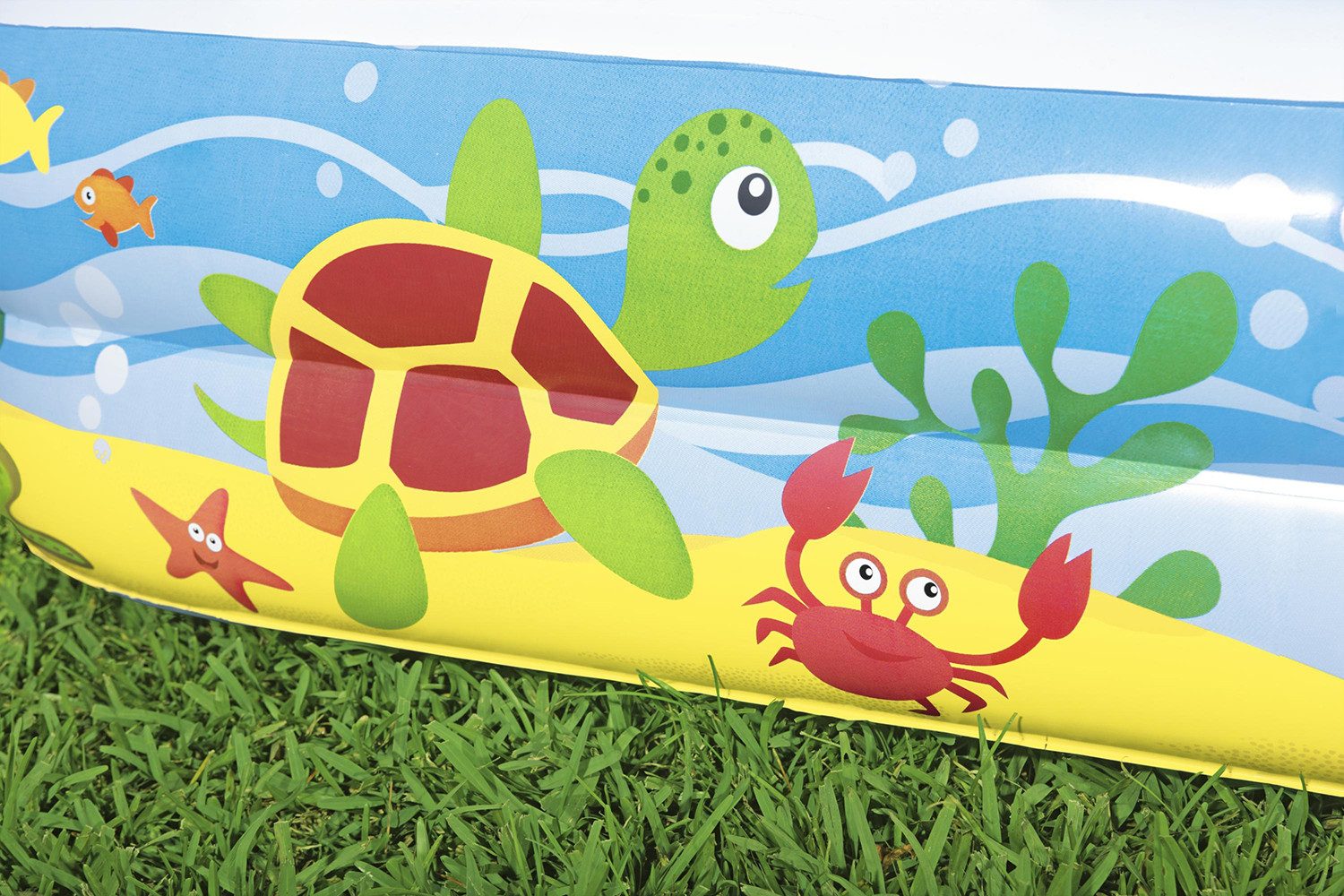 Bestway Planschbecken Beach Buddy™ mit Sonnenschutzdach 140 x 140 x 114 cm, (eckig)