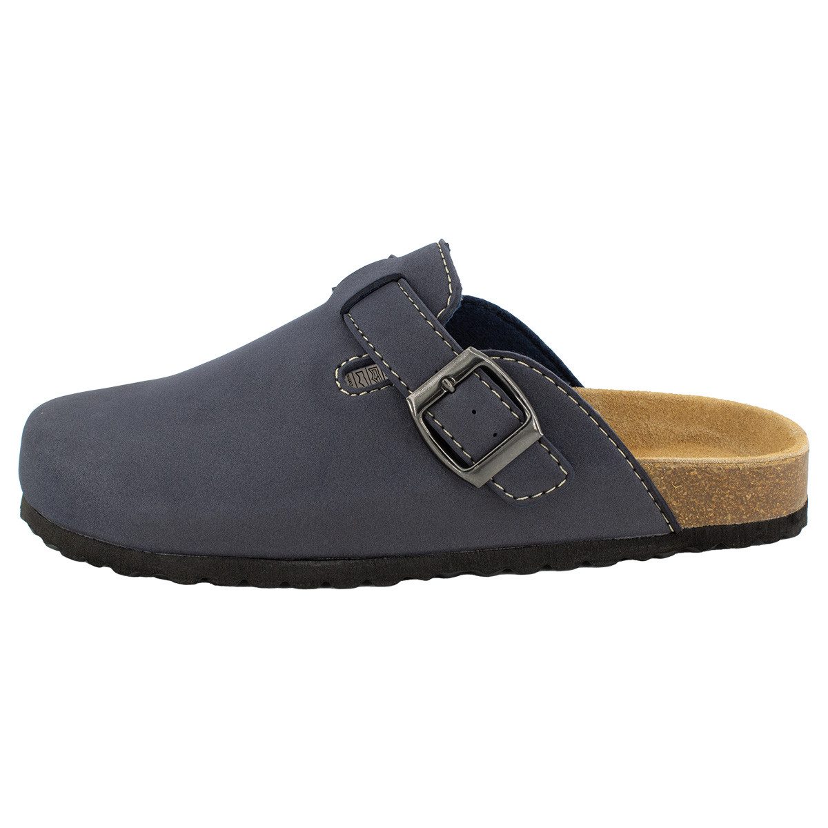 SUPERSOFT Classic Clog (1-tlg) Clogs - Lederdecksohle, Korkfußbett, Schnutzabweisend