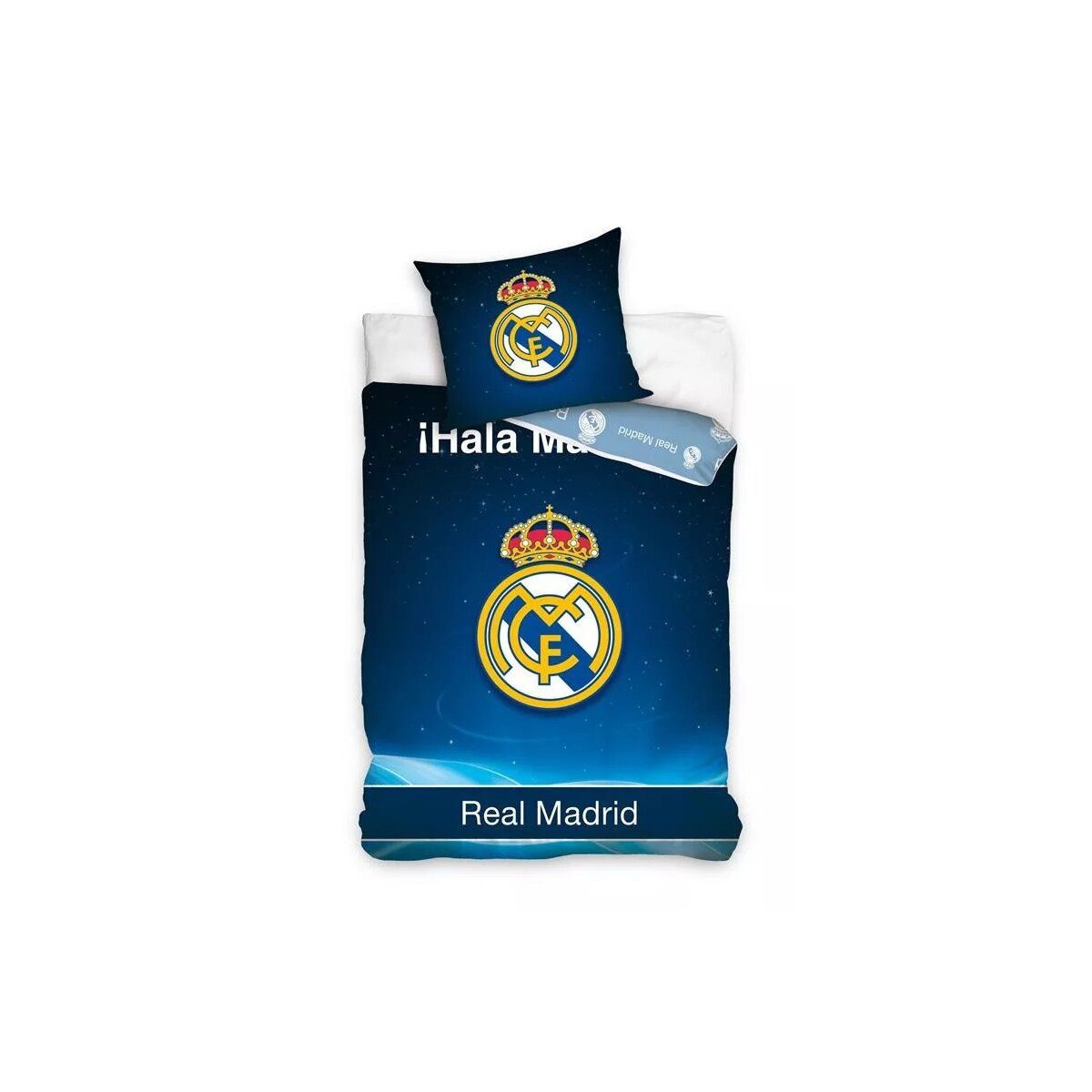 Real Madrid Kinderbettwäsche Real Madrid Galaxy Bettbezug 140×200cm, 70×90 cm