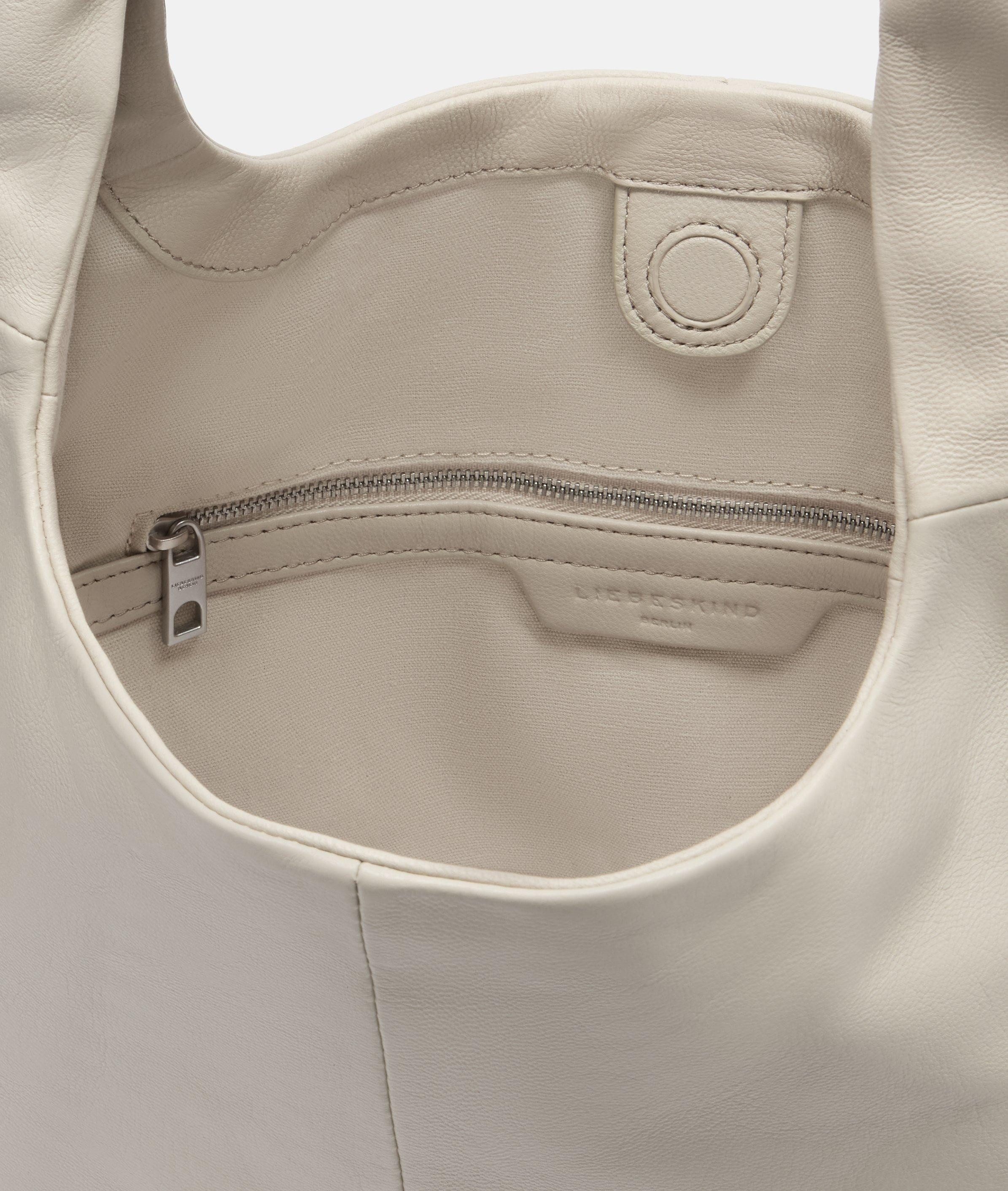 Liebeskind Berlin Schultertasche Mira Hobo L, Große Hobo-Bag aus Leder