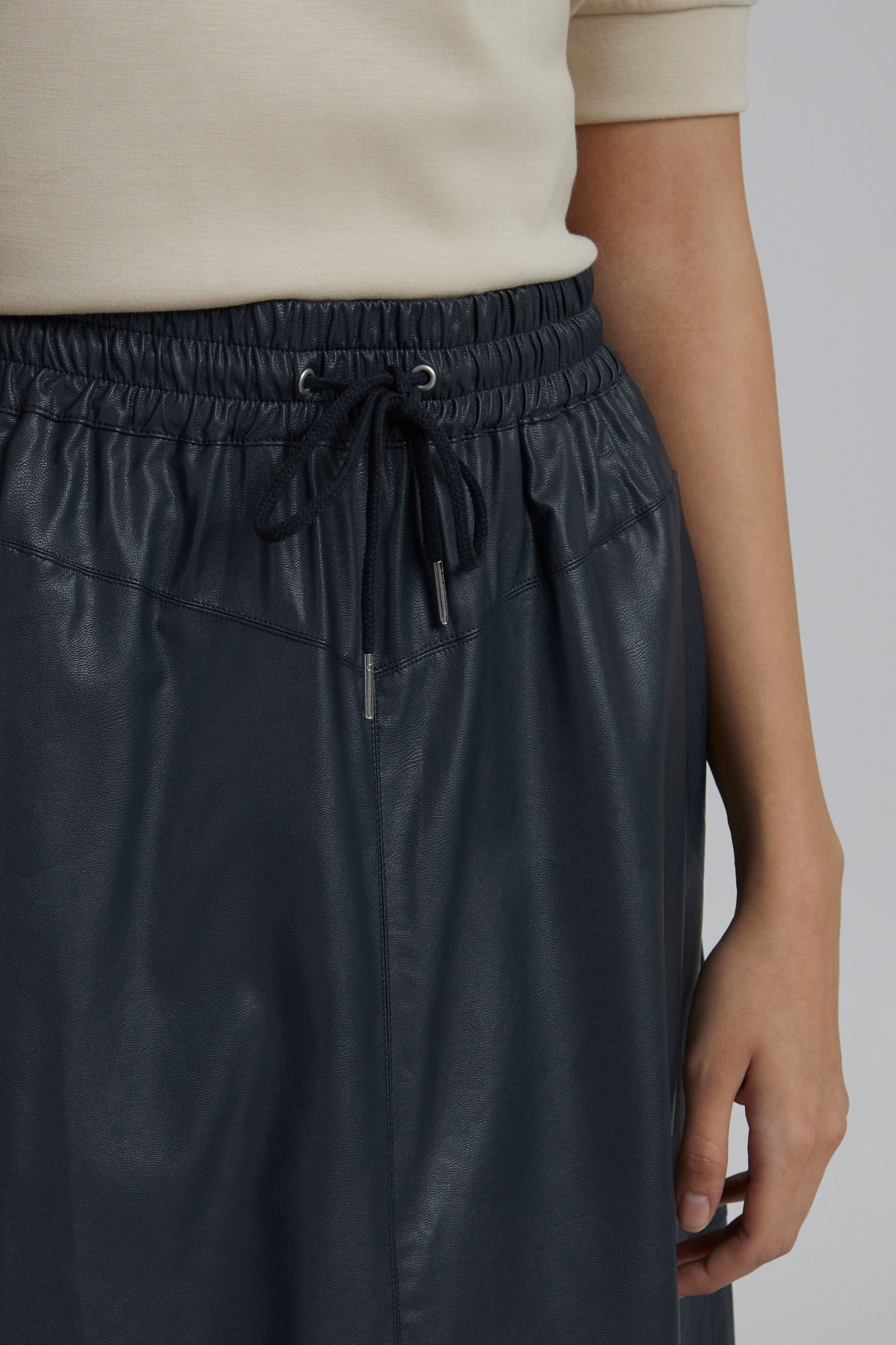 b.young Lederrock A-Linien-Rock günstig online kaufen