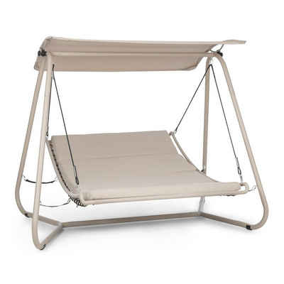 blumfeldt Doppelschaukel Garden Grove, (Gartenliege Swing Bed), ca. 210 x 182 x 200 cm (BxHxT) Schaukelsitz 2 Personen