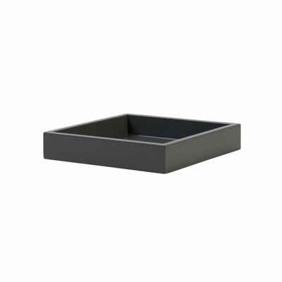 Giftcompany Tablett Spa S Graphite 19 x 19 cm, MDF