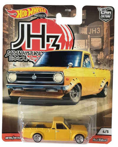 Hot Wheels Spielzeug-Auto Hot Wheels Car Culture GJP81 Japan Historics Datsu, (Hot Wheels Car Culture GJP81 Japan Historics Datsun Sunny Truck)