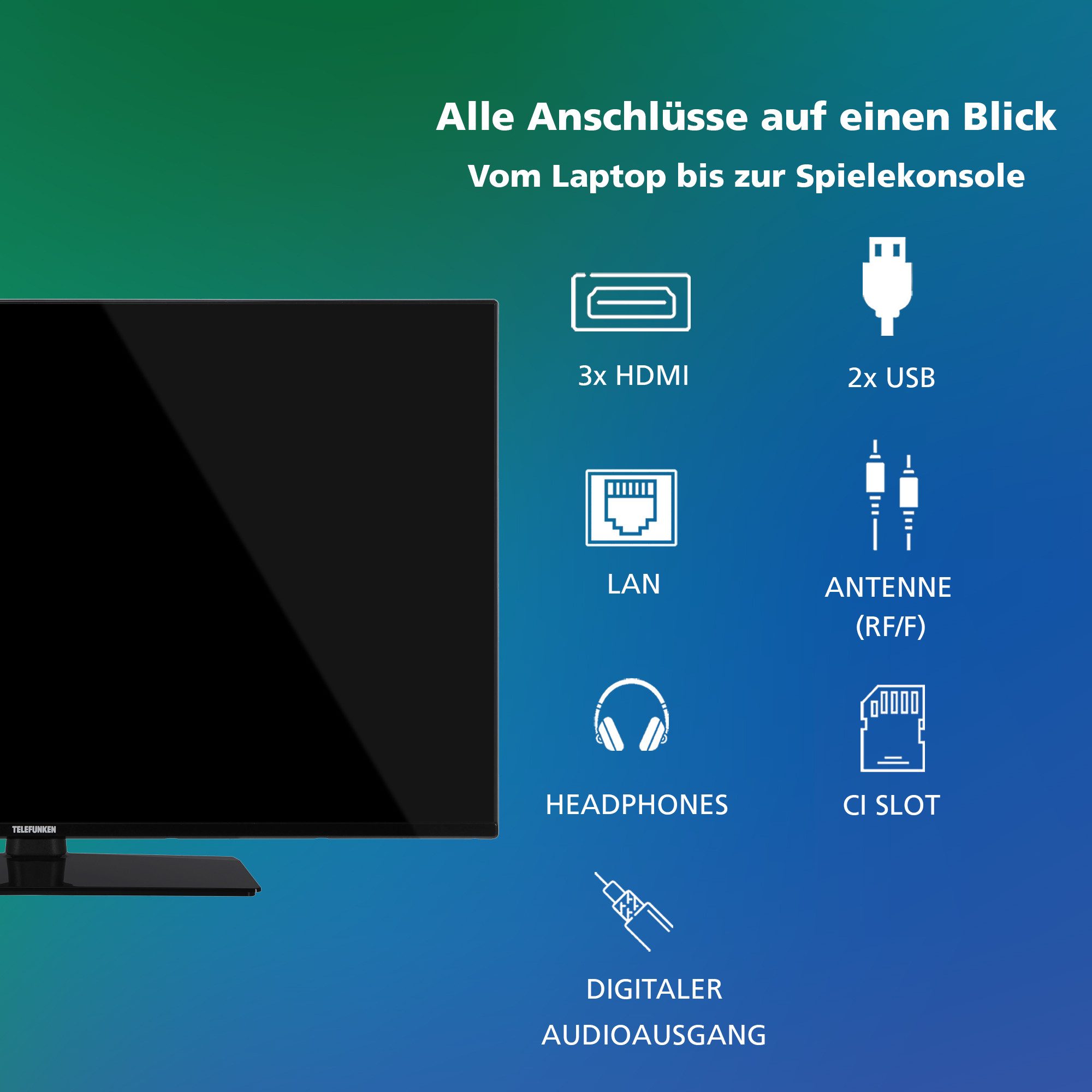 Telefunken XU43VP750M LCD-LED Fernseher ...