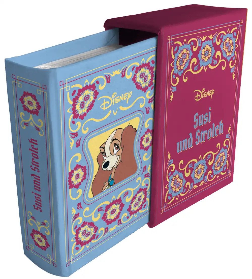 Disney Verbandbuch Disney Susi & Strolch Miniatur Buch Ausgabe 23 - Gold-Lack Sammler