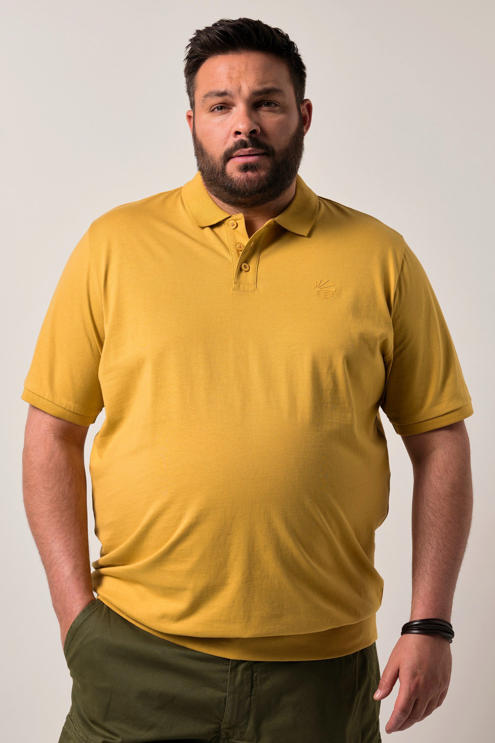 Men Plus Poloshirt Men+ Poloshirt Bauchfit günstig online kaufen