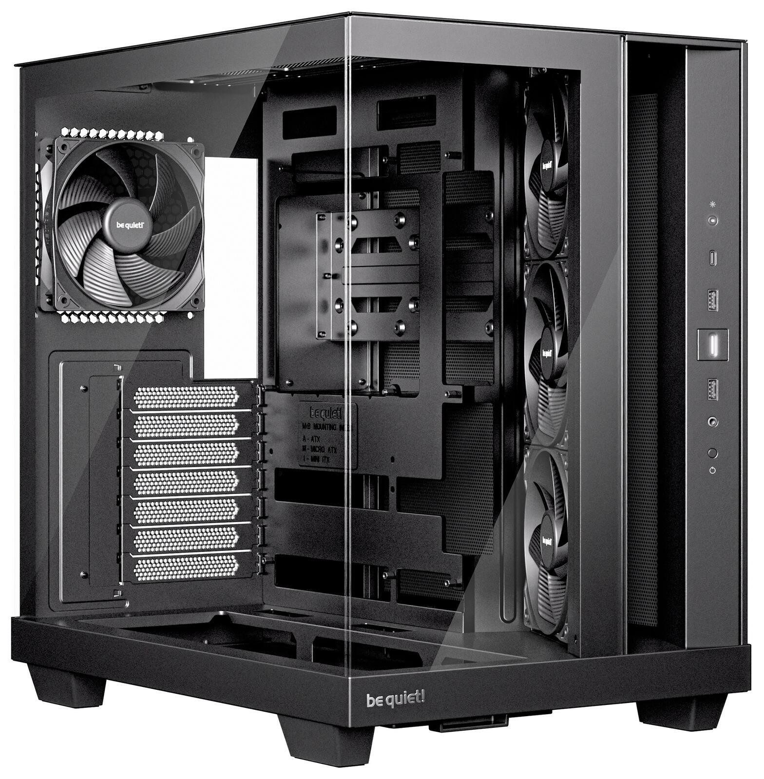 be quiet! Light Base 500 Midi Tower Schwarz
