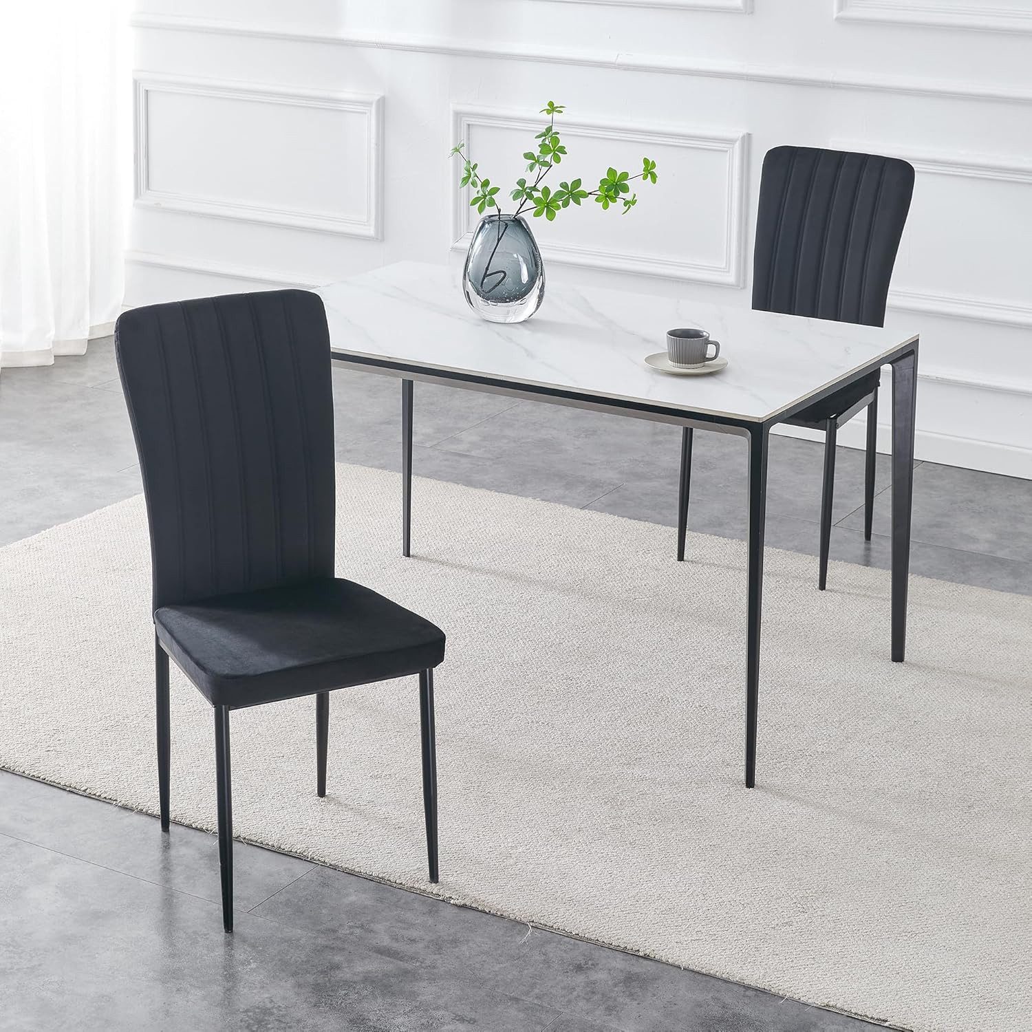 MCC direct Esszimmerstuhl Esszimmerstühle ELLE aus Samt im 2er oder 4er Set (2 St) – Bild 2 von 5