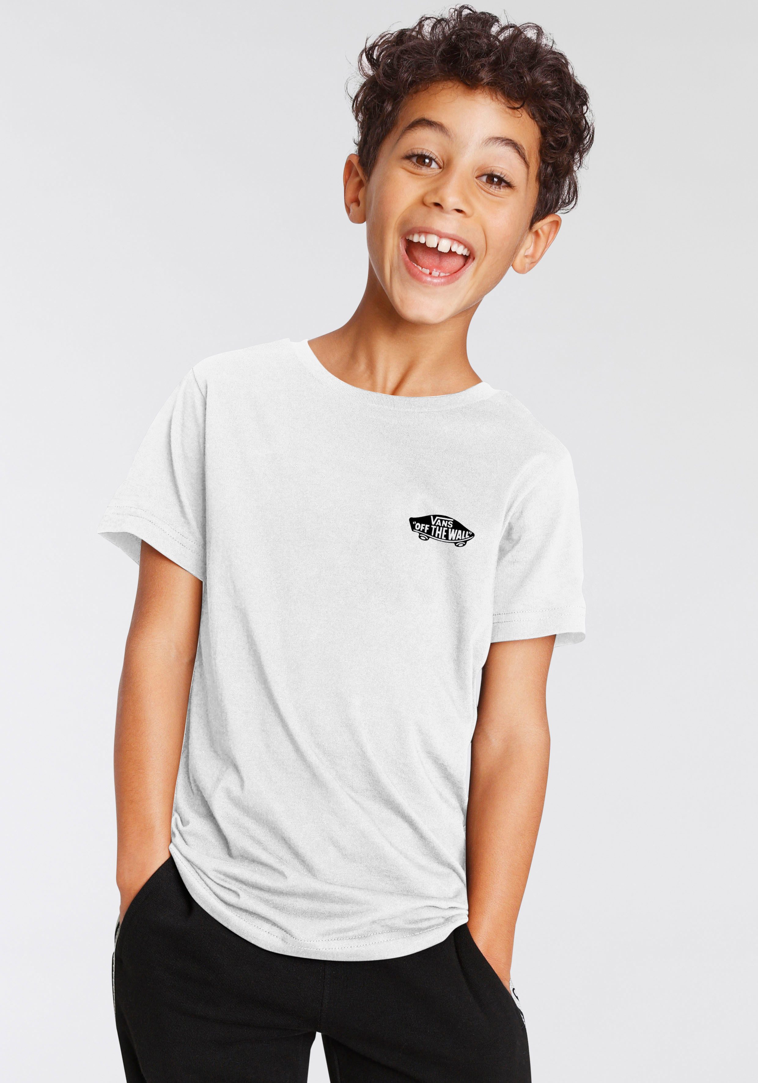Vans T-Shirt DOUBLE STANDARD SS Kurzarm, mit Rundhalsausschnitt, ohne Verschluss, aus Baumwolle