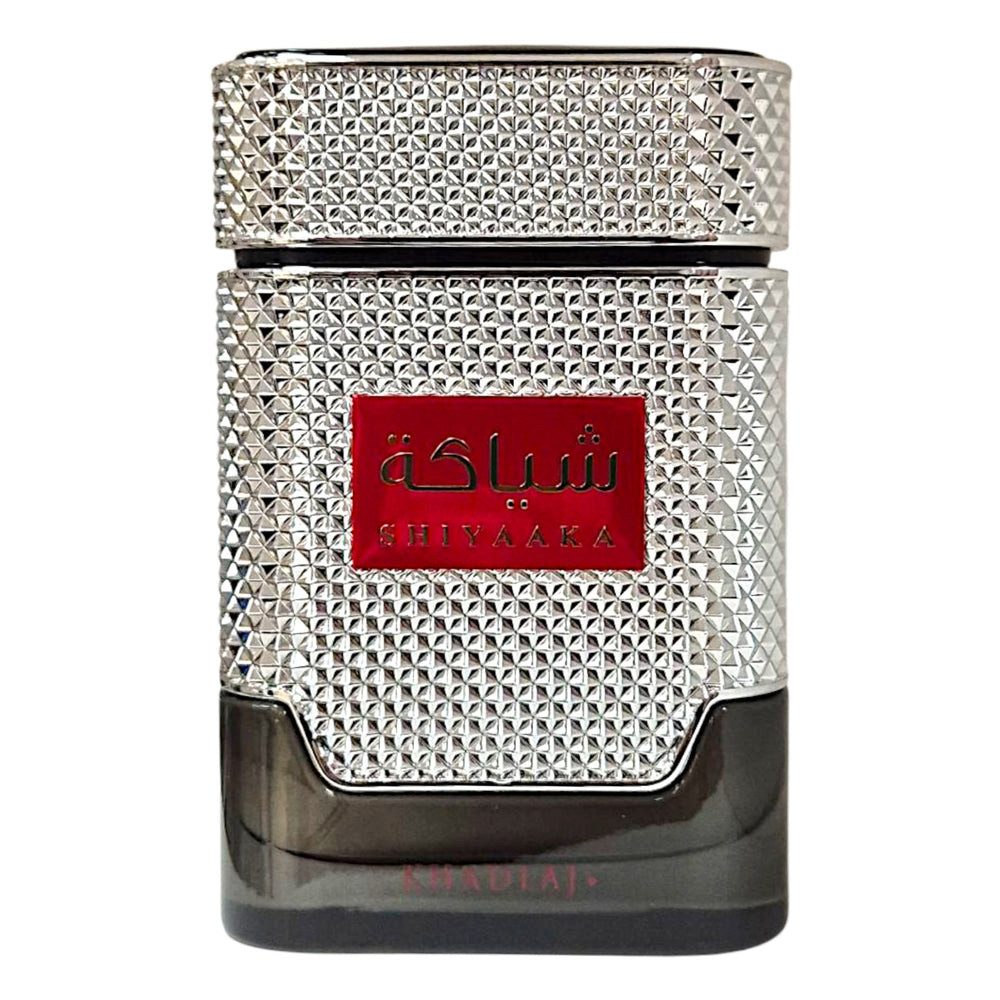 Khadlaj Duft-Set Shiyaaka Silver Eau de Parfum 100ml + Parfümzerstäuber (leer) Set