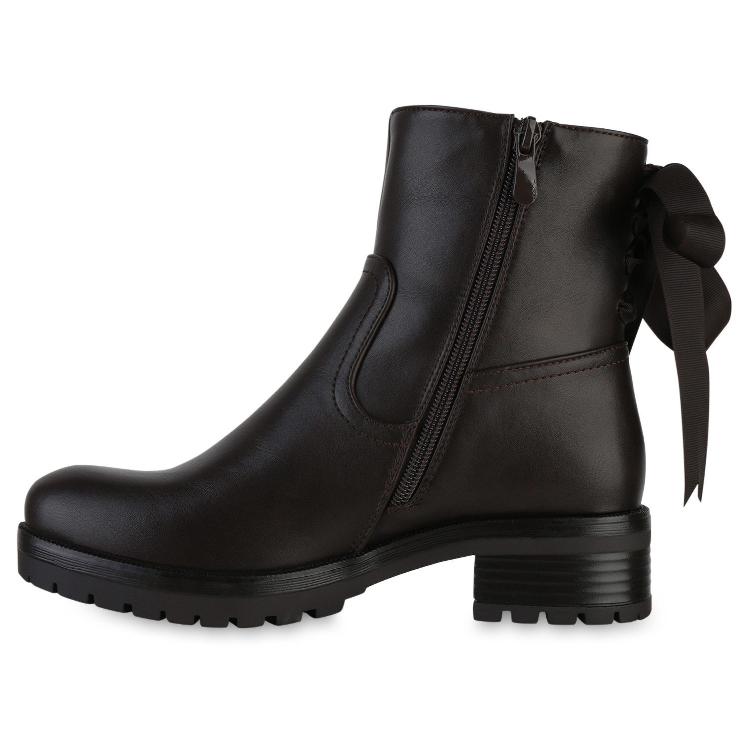 VAN HILL 841820 Stiefelette Damen Leicht Gefütterte Klassische Stiefeletten günstig online kaufen