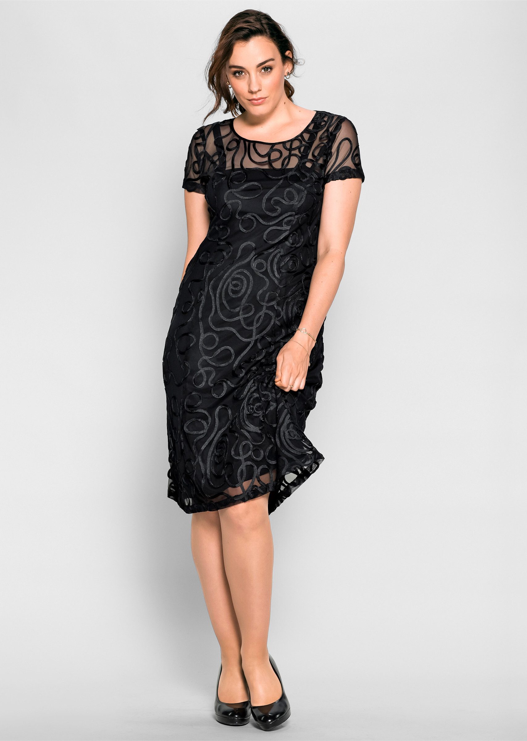 Sheego Etuikleid Cocktailkleid günstig online kaufen