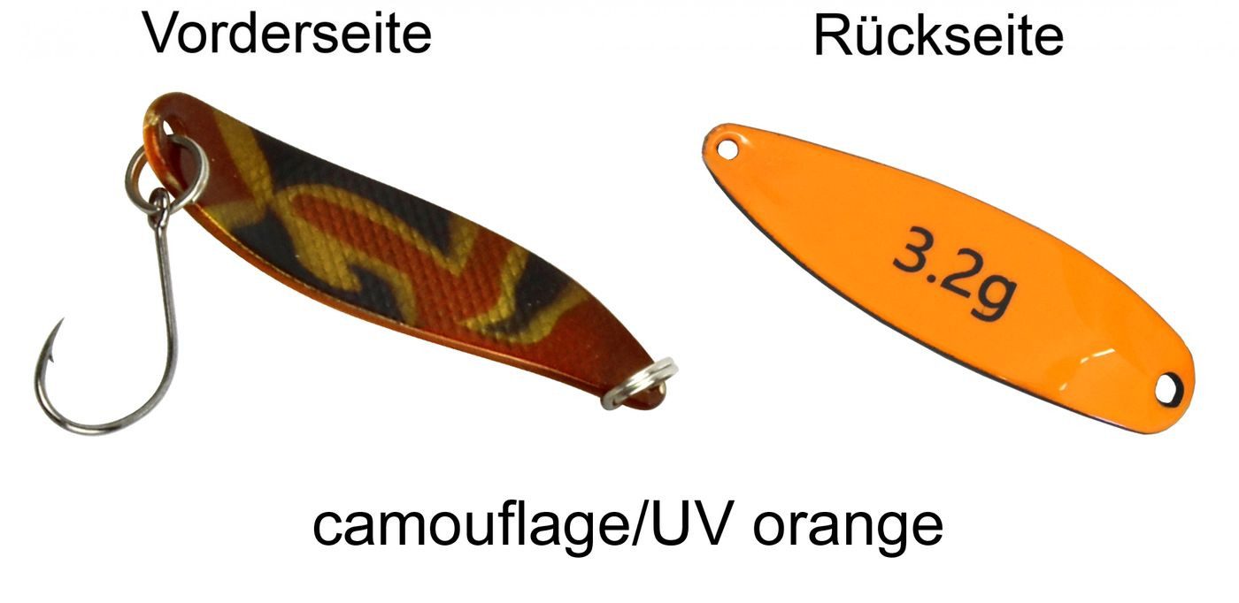 Fishing Tackle Max Kunstköder FTM Spoon Hammer Blinker 3,2g - Forellenblinker