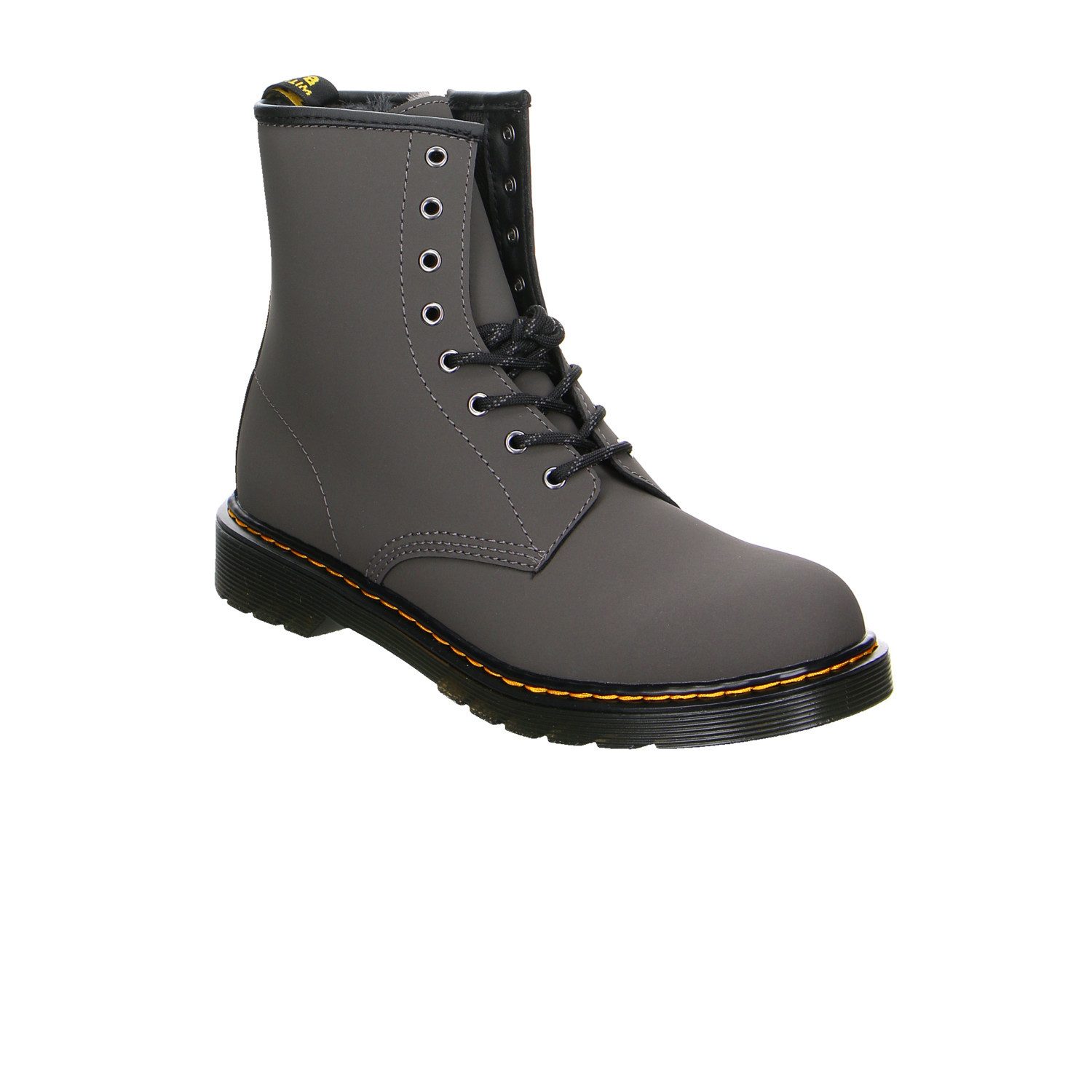 DR. MARTENS Dr. Martens 1460 Nubuk Schnürstiefel Winter Mädchen grau Winterstiefelette