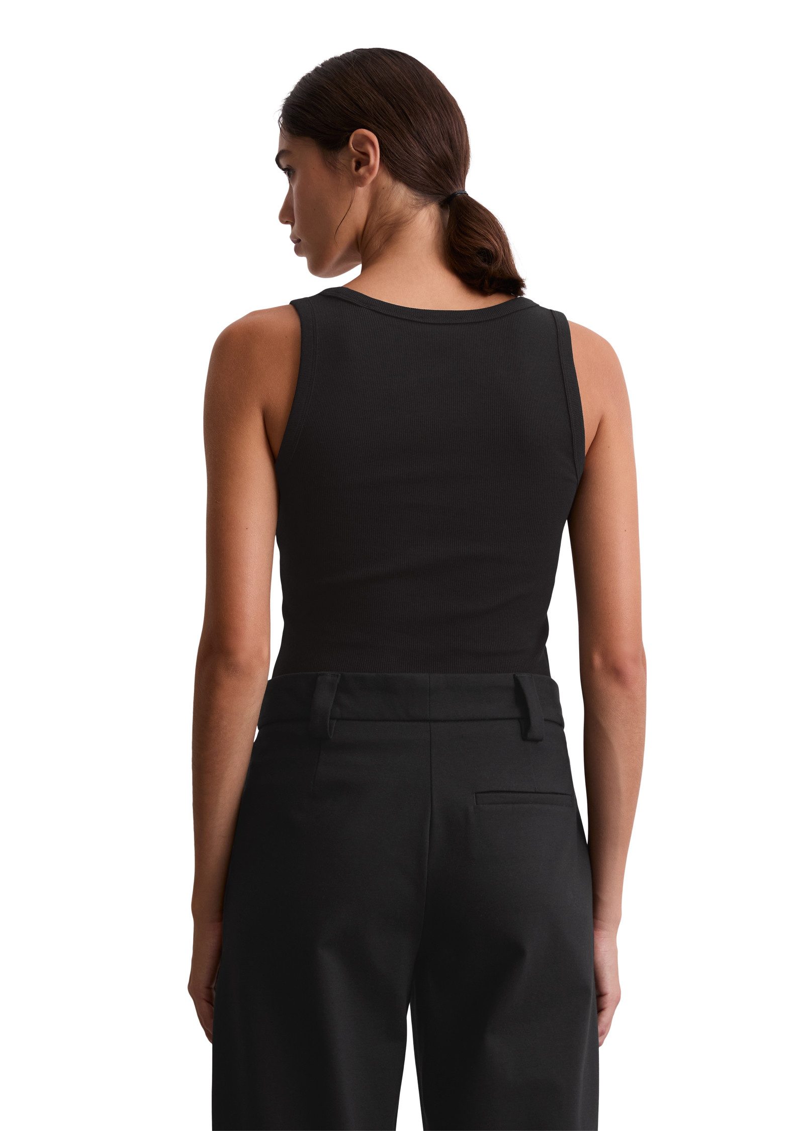 Marc O'Polo Tanktop slim fit, aus elastischem Rippjersey günstig online kaufen