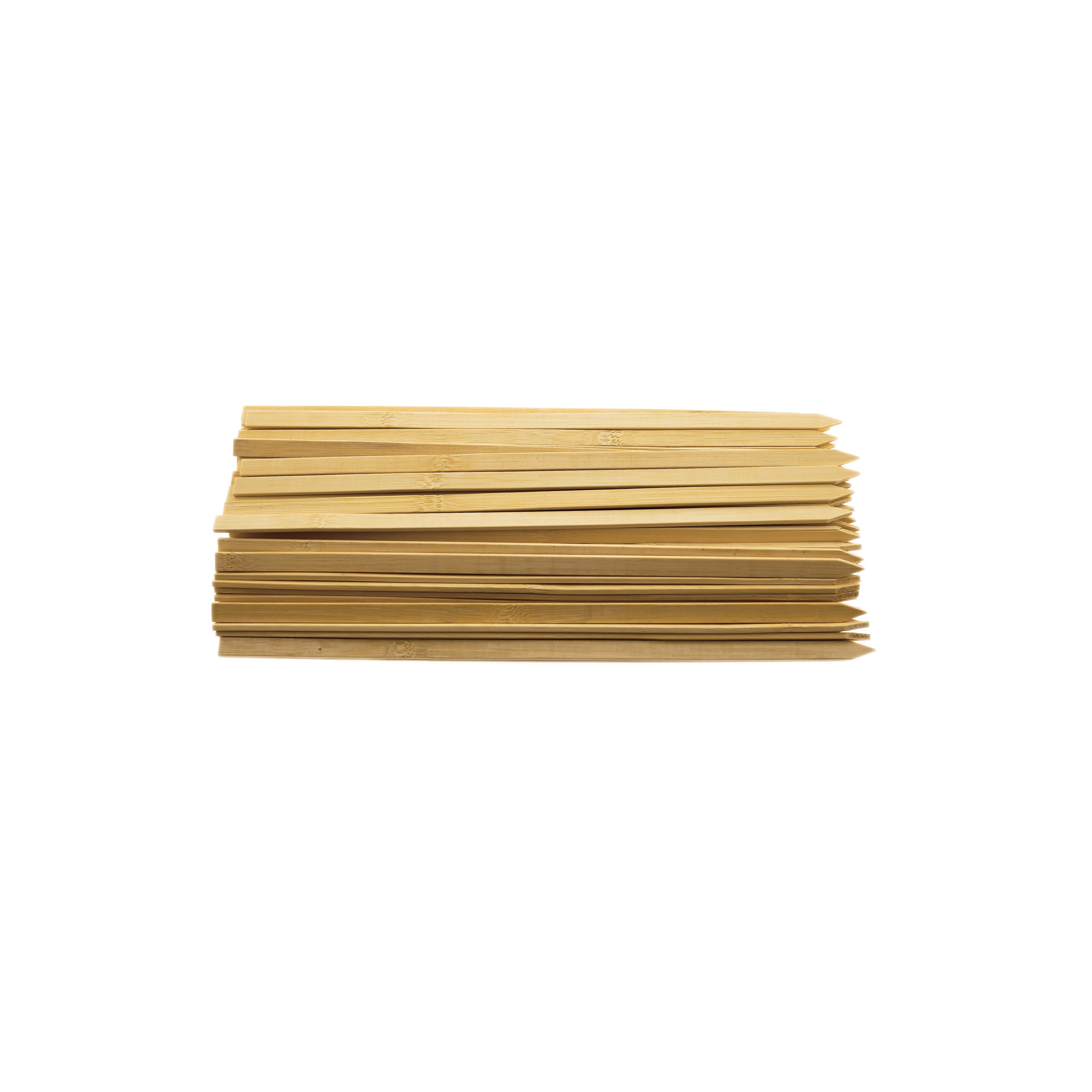 Almina Schaschlikspieße Bambusspieße für Buffet & Küche - 50 Stück, 30 cm (50-St)