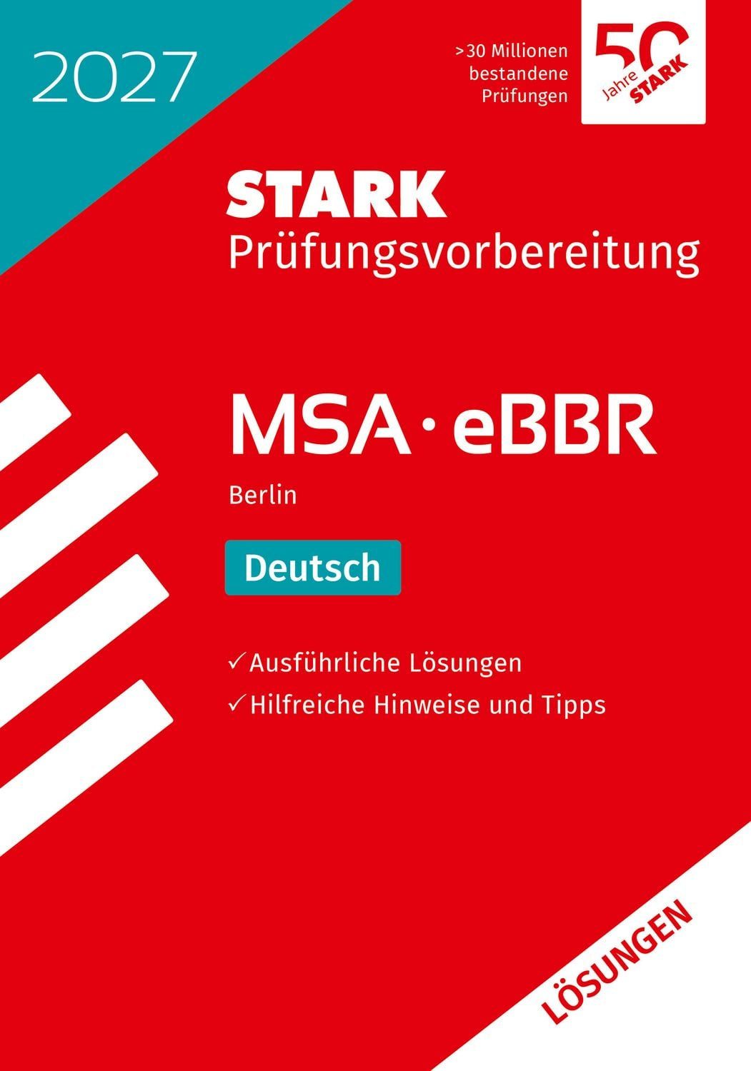 STARK Lösungen zu Deutsch - MSA/eBBR 2027 Berlin - Prüfungsvorbereitun / diverse
