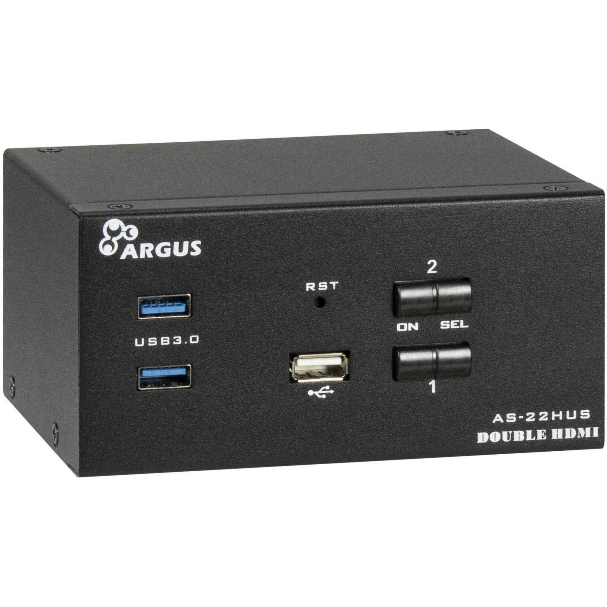 VGA-Switch Inter-Tech IPC KVM Switch AS-22HUS, KVM-Switch