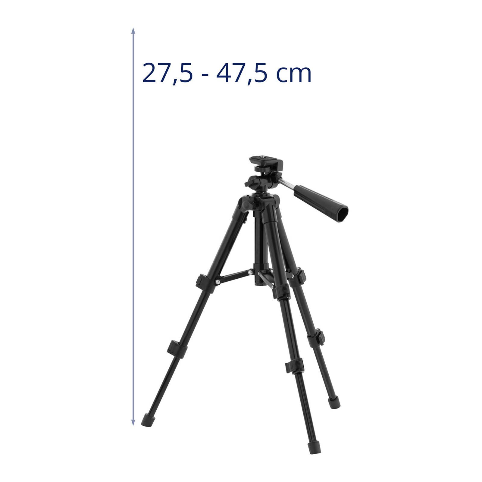 Dreibeinstativ universal mm Systems Steinberg 276-474 Tripod Stativ 1/4"-Gewinde Kamerastativ