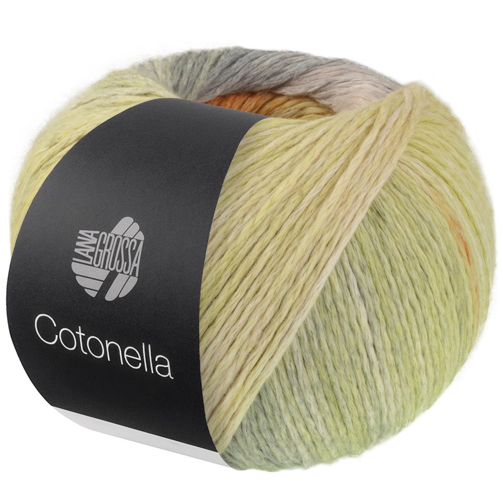 LANA GROSSA COTONELLA 100 g Häkelwolle, 280 m (weiches Kettengarn aus unmercerisierter Pima-Baumwolle), 100 g