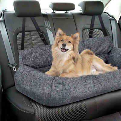 CALIYO Tierbett 2-in-1 Autositz und Bett für Hunde, Hundesitz Haustier-Autositz, für alle Arten von Autos, multifunktionales Hundebett
