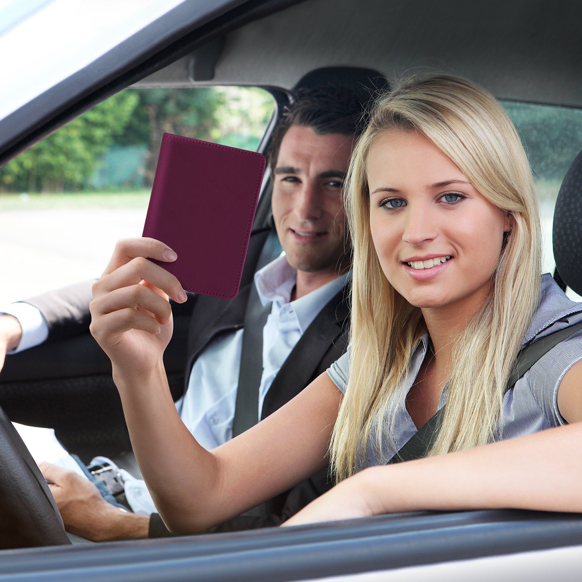 kwmobile Etui Fahrzeugschein Hülle mit Kartenfächern, günstig online kaufen