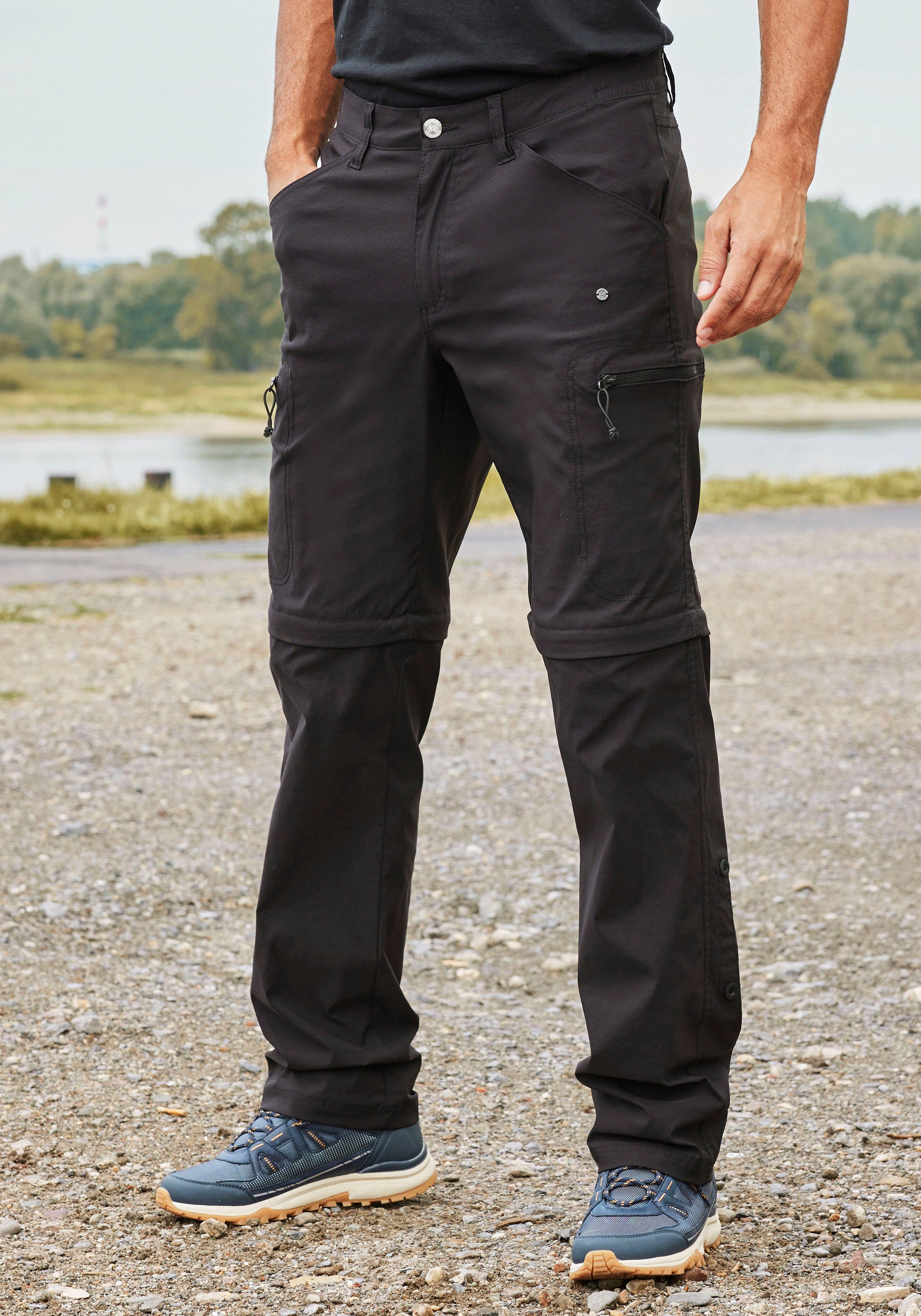 John Devin Trekkinghose Zipp-Wanderhose mit Zipp- Off Beinen