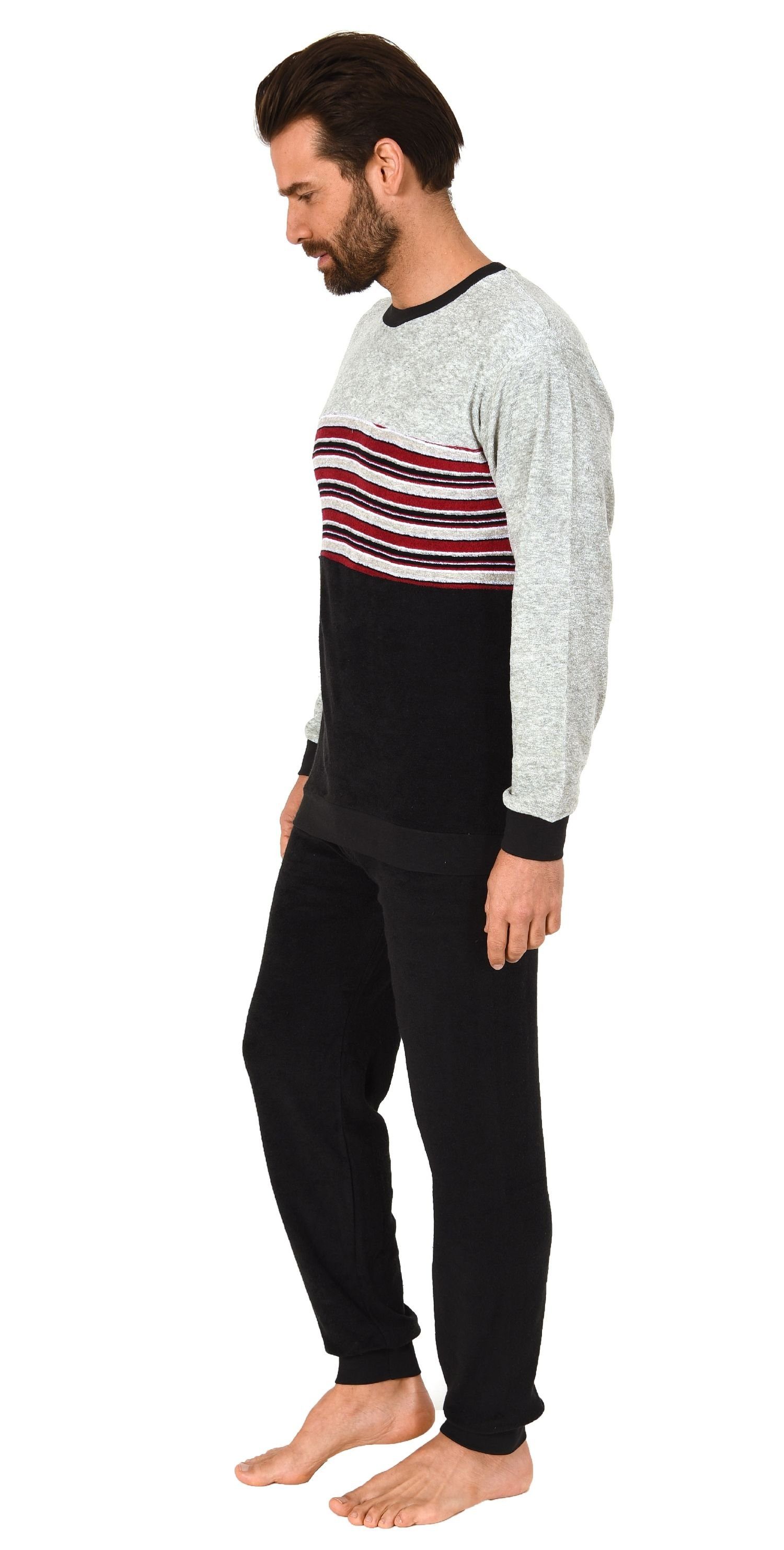 Normann Pyjama Herren Frottee Pyjama, Schlafanzug günstig online kaufen