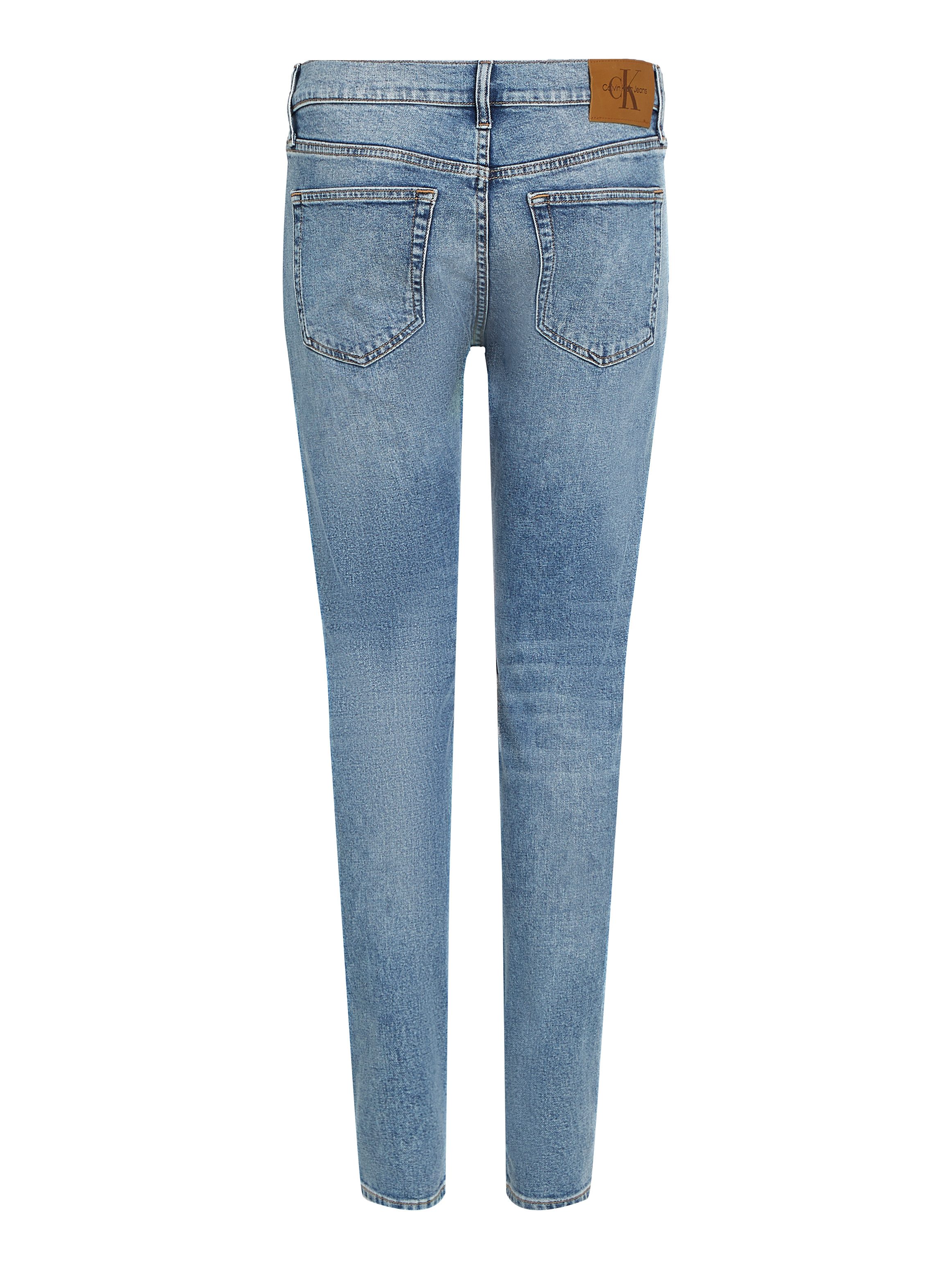 Calvin Klein Jeans Slim-fit-Jeans SLIM TAPER Coinpocket, Logostickerei