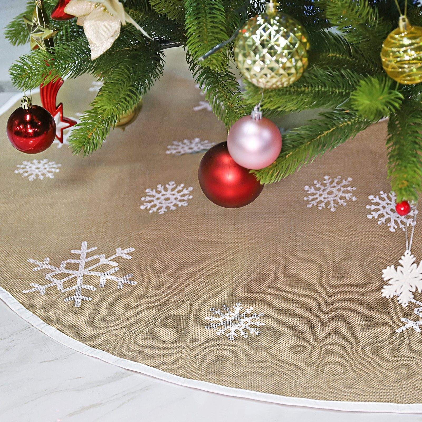 kaufen Graue online Weihnachtsbaumdecken | OTTO