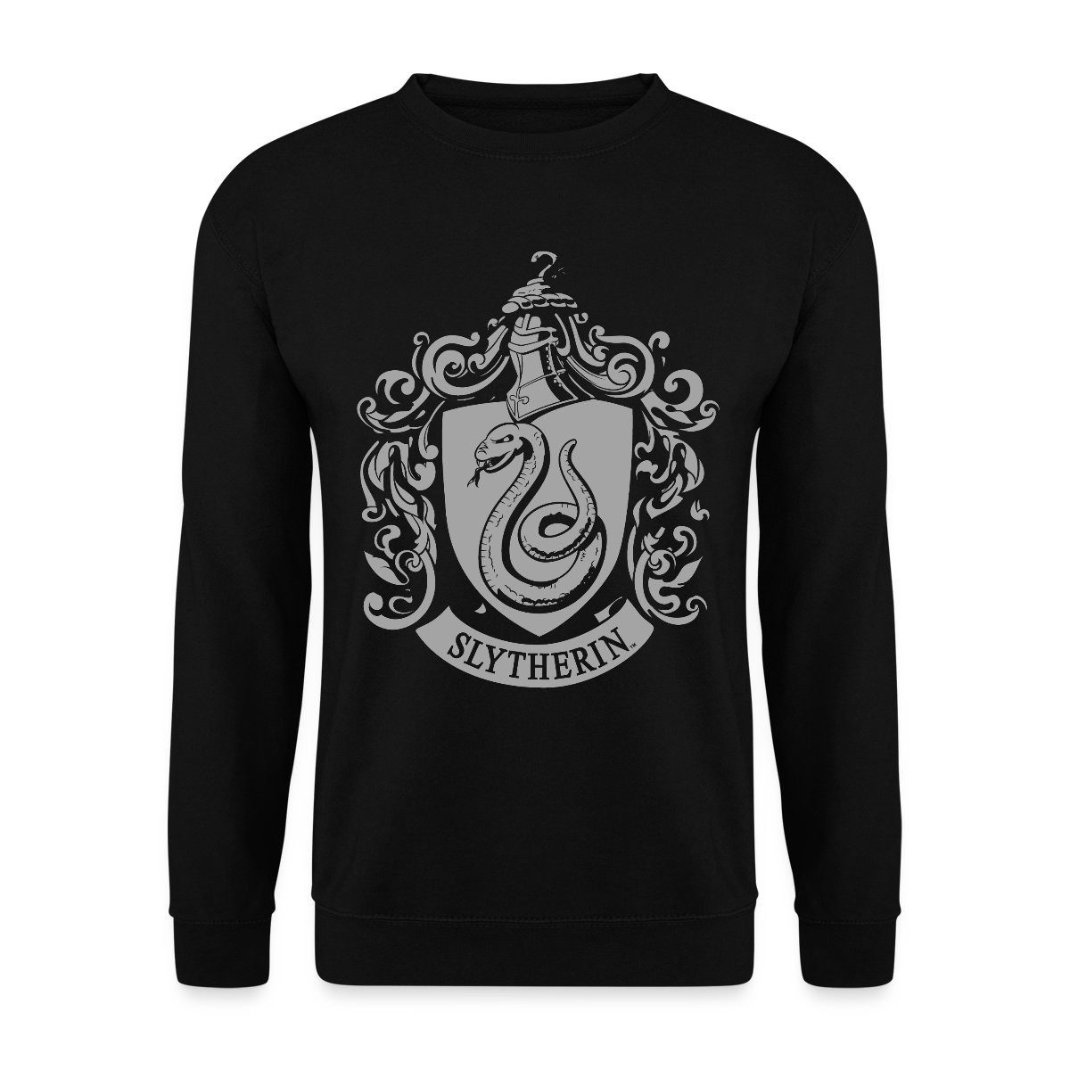 Spreadshirt Sweatshirt Harry Potter Slytherin Banner Wappen Unisex Pullover (1-tlg)