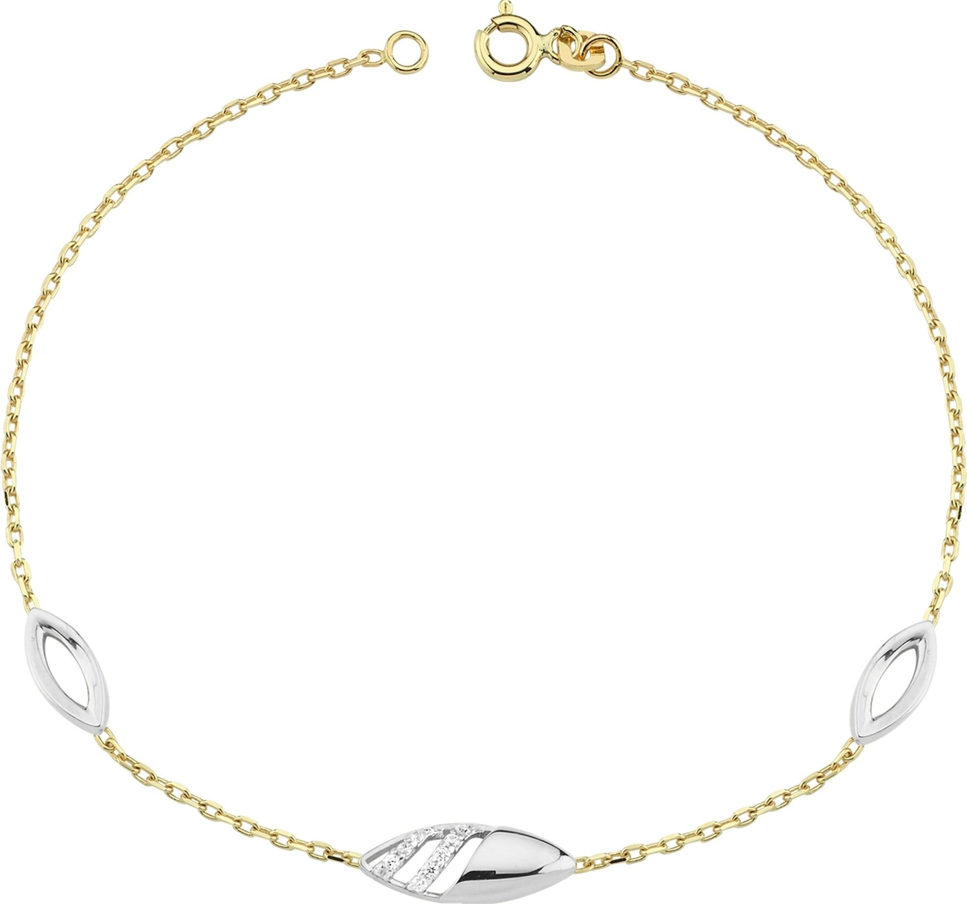 Balia Goldarmband Balia Damen Armband 333 Gelb-Weißgold (Armband), Damen Ar günstig online kaufen