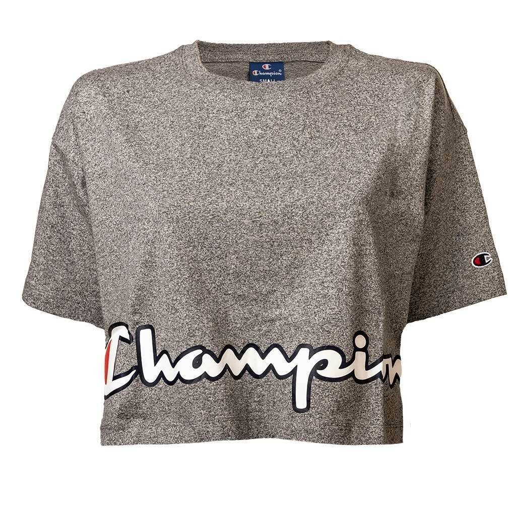 Champion T-Shirt »Damen T-Shirt, bauchfrei - Crop-Top, Logo-Print,« online  kaufen | OTTO