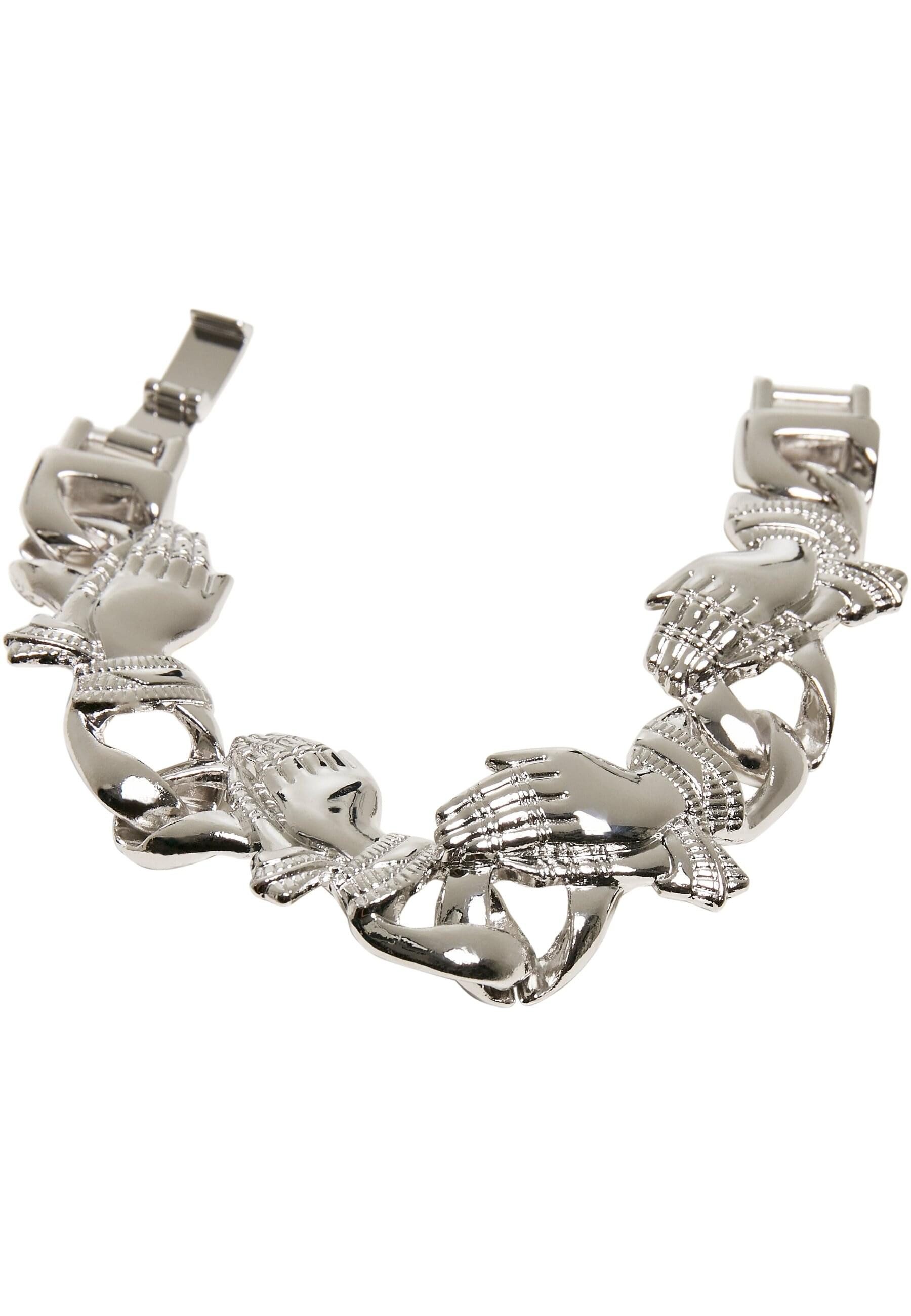 URBAN CLASSICS Bettelarmband Urban Classics Unisex Pray Hands Bracelet