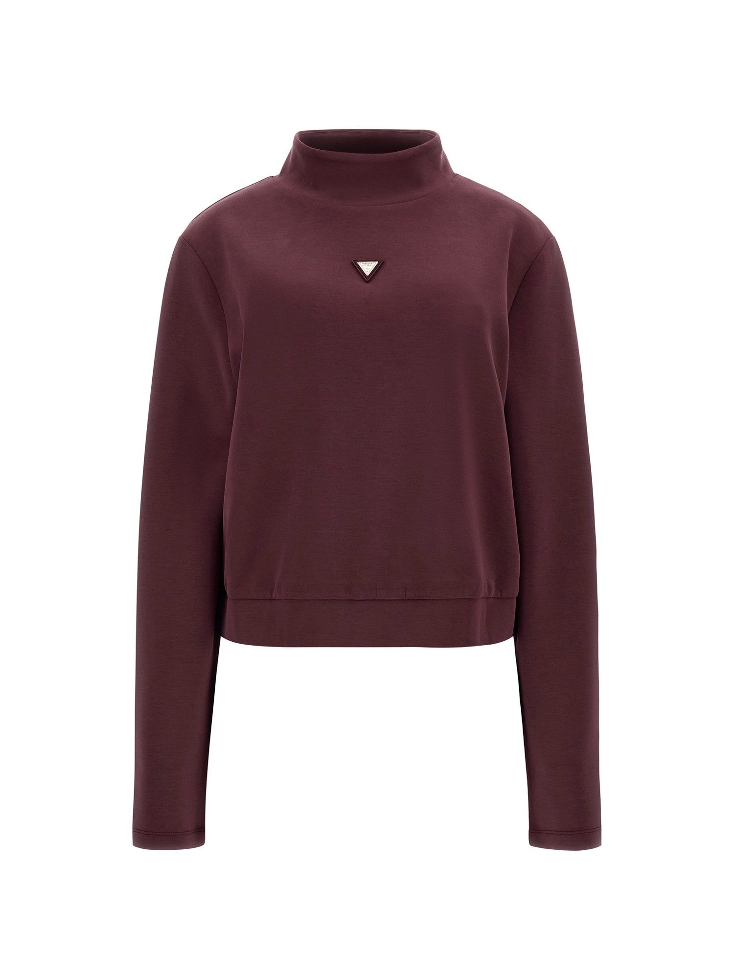 Guess Strickpullover OLYMPE HIGH NECK SWEATSHIRT