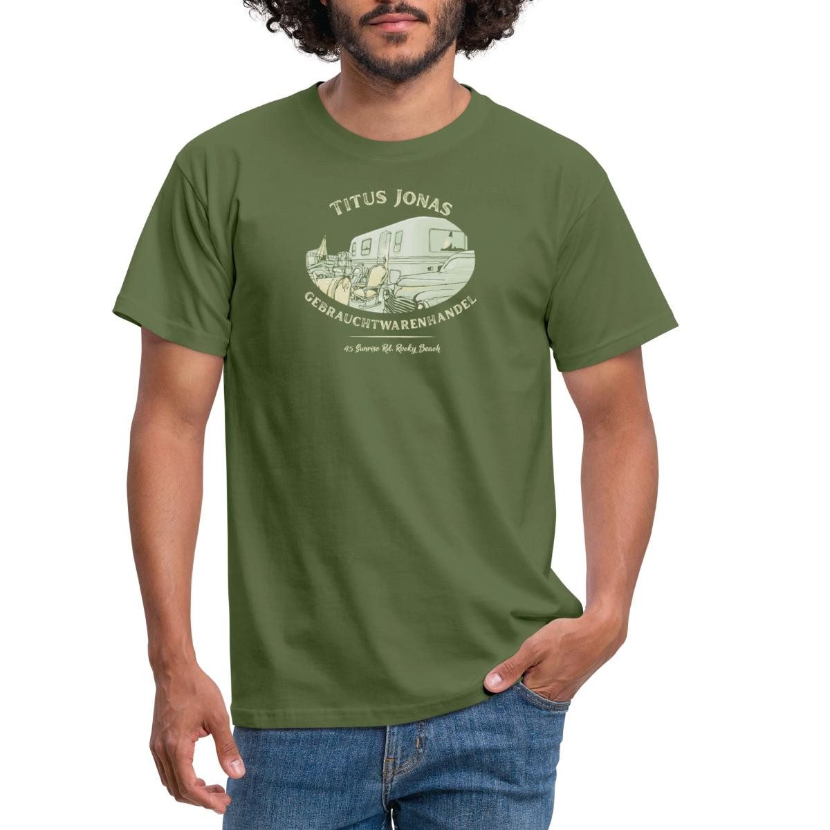 Spreadshirt T-Shirt Die Drei Fragezeichen Titus günstig online kaufen